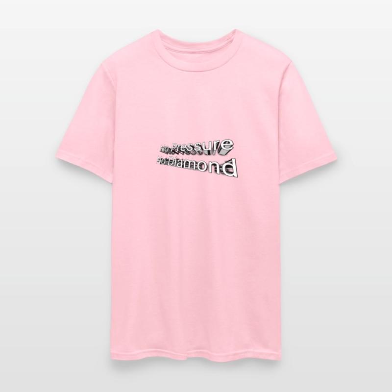 No Pressure, No Diamonds – Motivational Tee