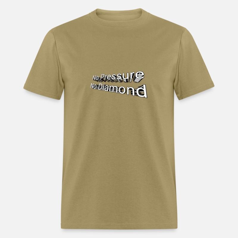 No Pressure, No Diamonds – Motivational Tee