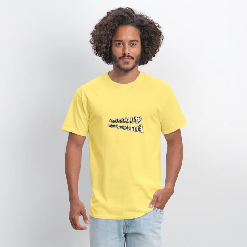 No Pressure, No Diamonds – Motivational Tee
