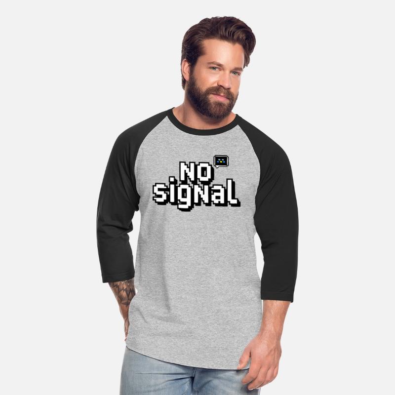 "NO SIGNAL" – Pixel Style TV Signal Error Art