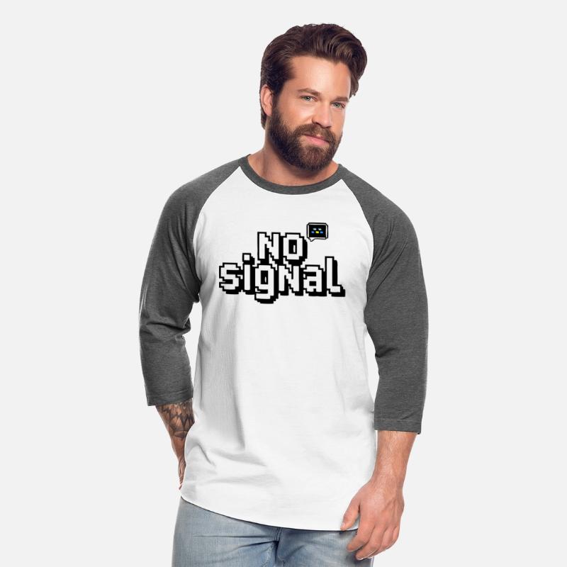 "NO SIGNAL" – Pixel Style TV Signal Error Art