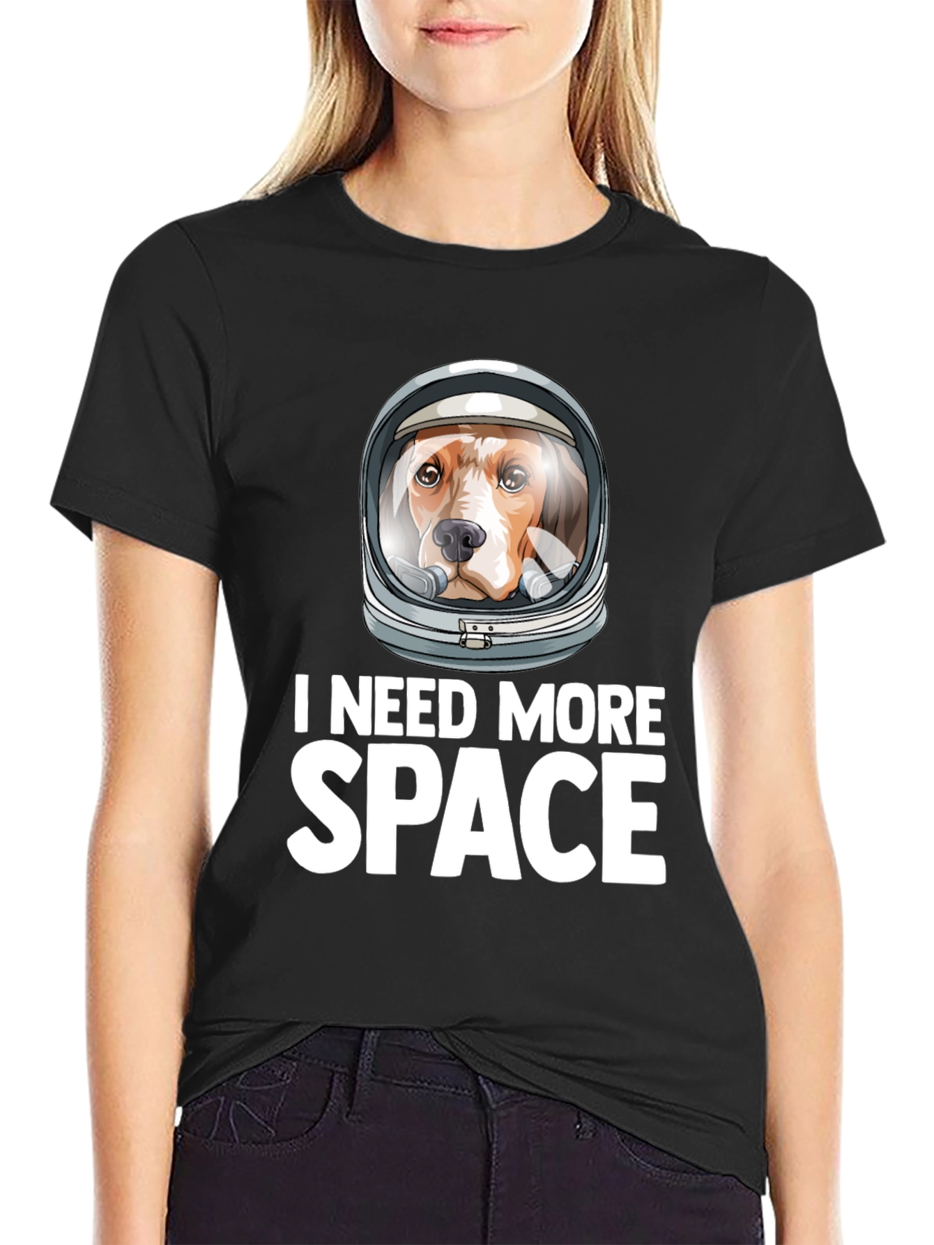 Dog Astronaut T-Shirt - I Need More Space