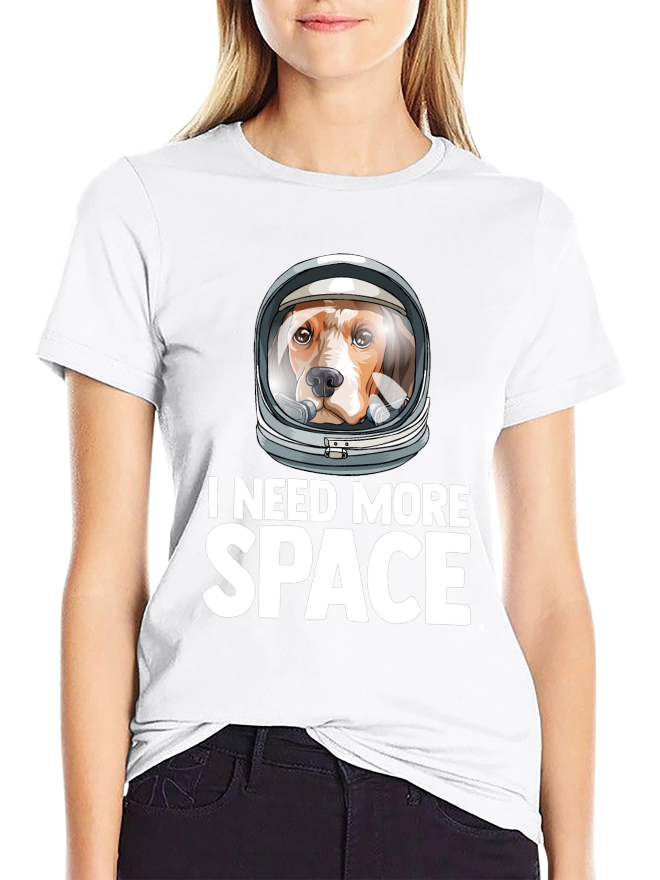 Dog Astronaut T-Shirt - I Need More Space