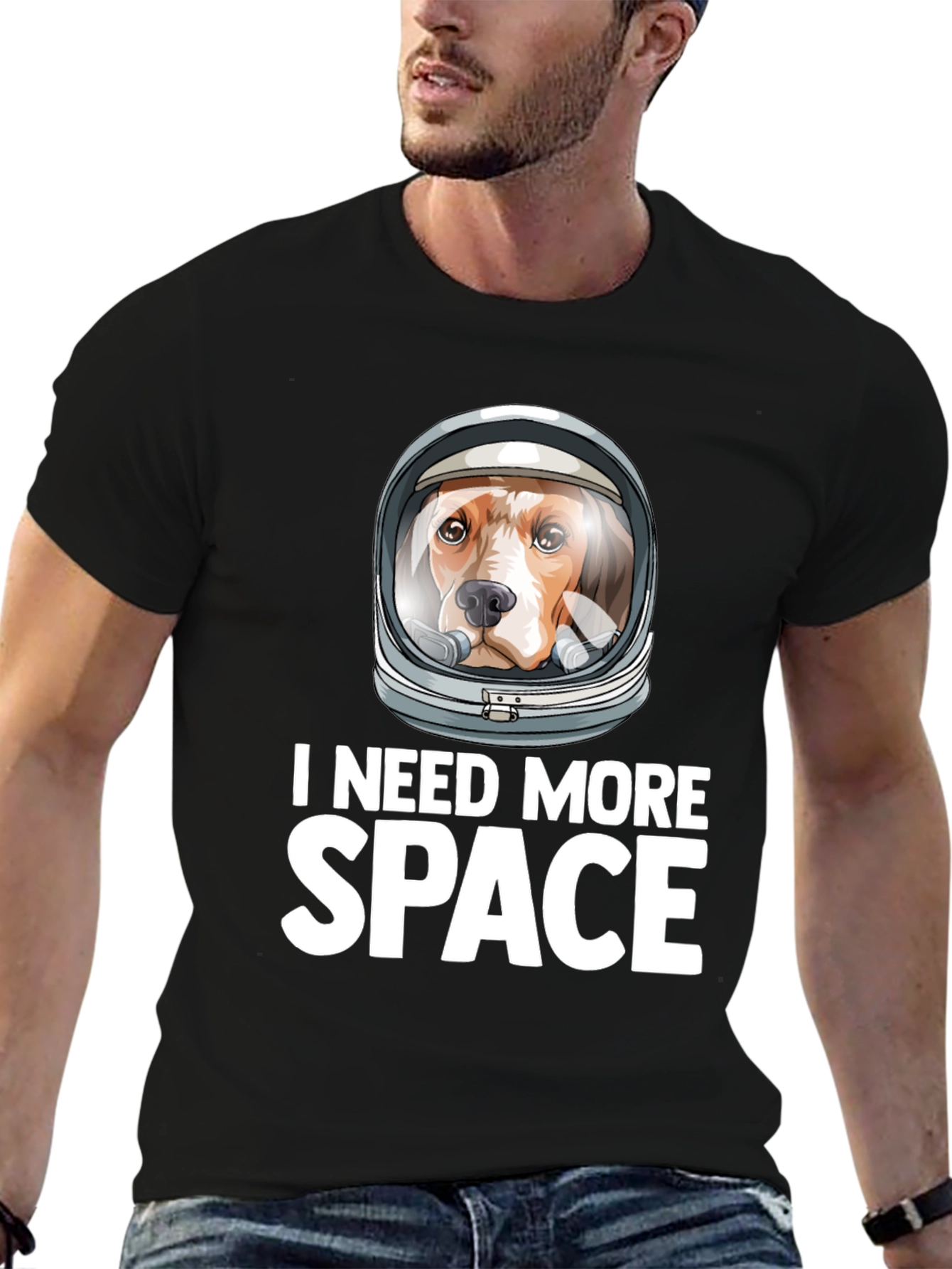 Dog Astronaut T-Shirt - I Need More Space