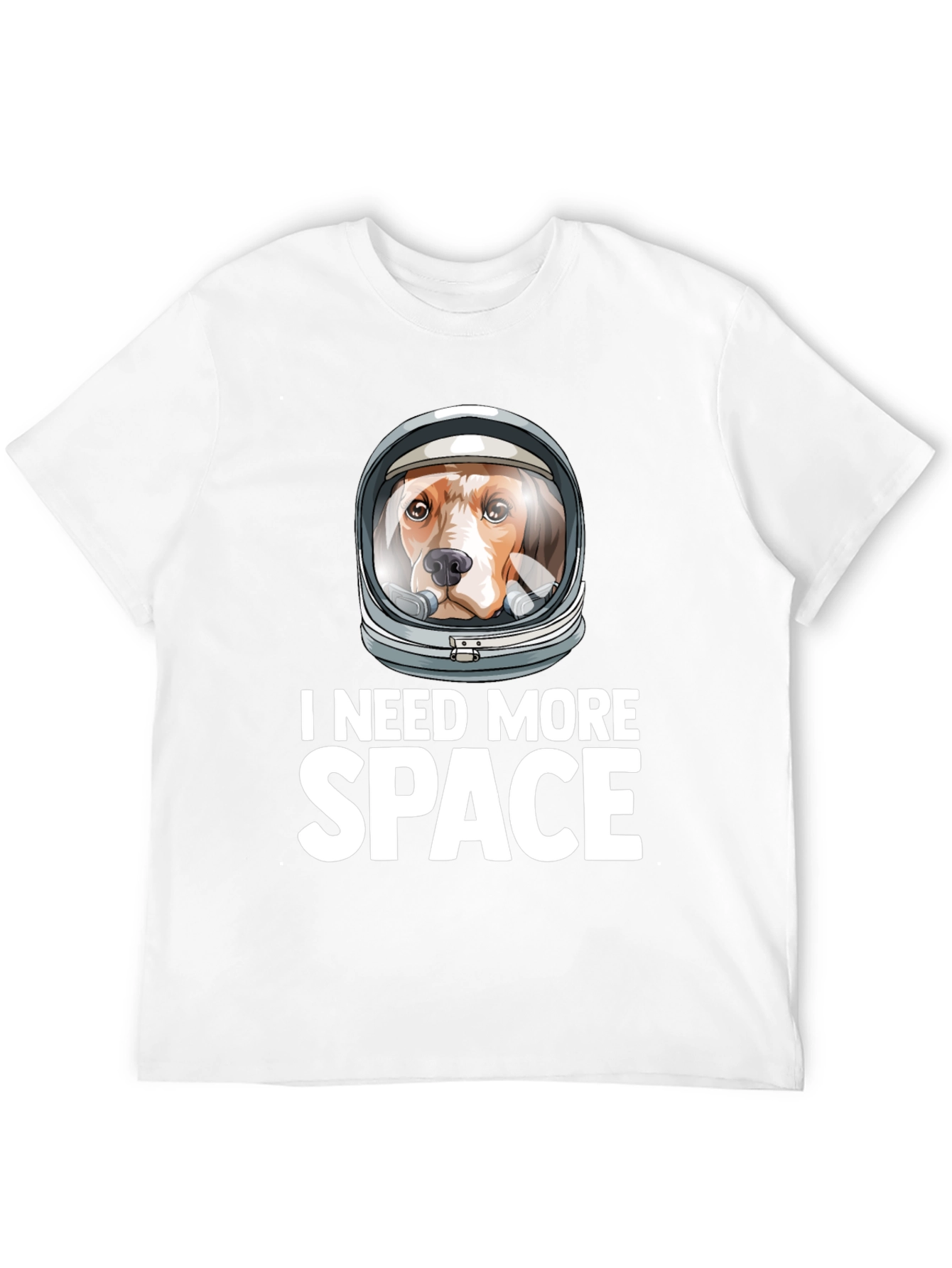 Dog Astronaut T-Shirt - I Need More Space