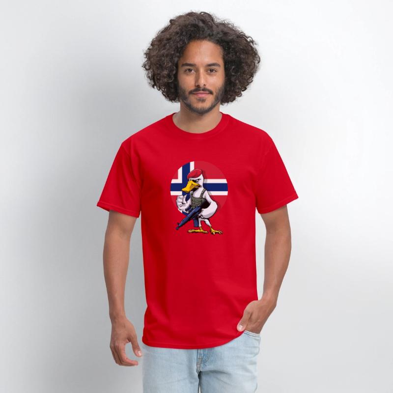 Norway Swan Trooper Cartoon