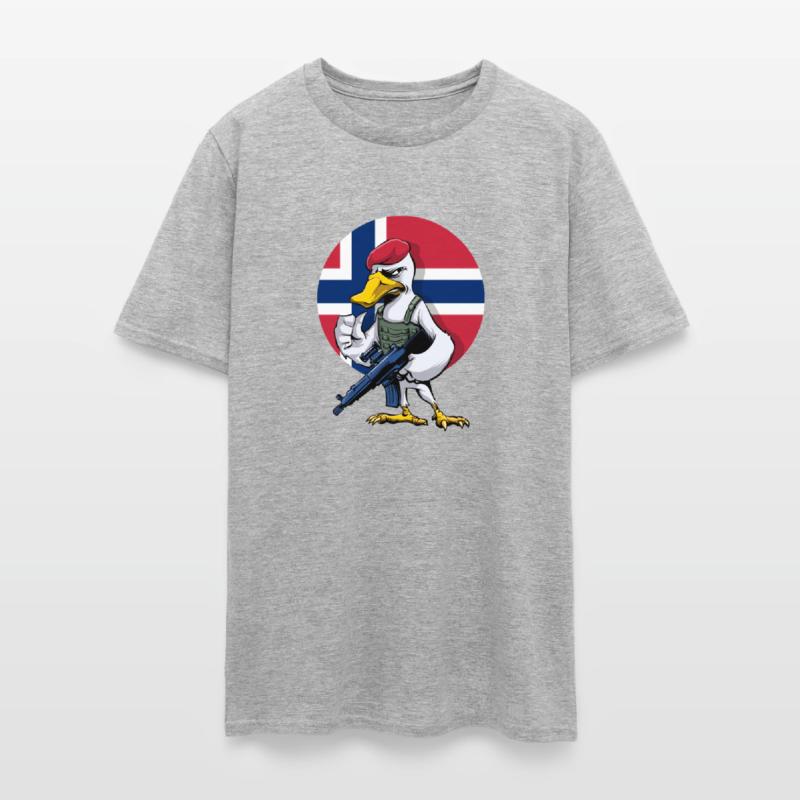 Norway Swan Trooper Cartoon