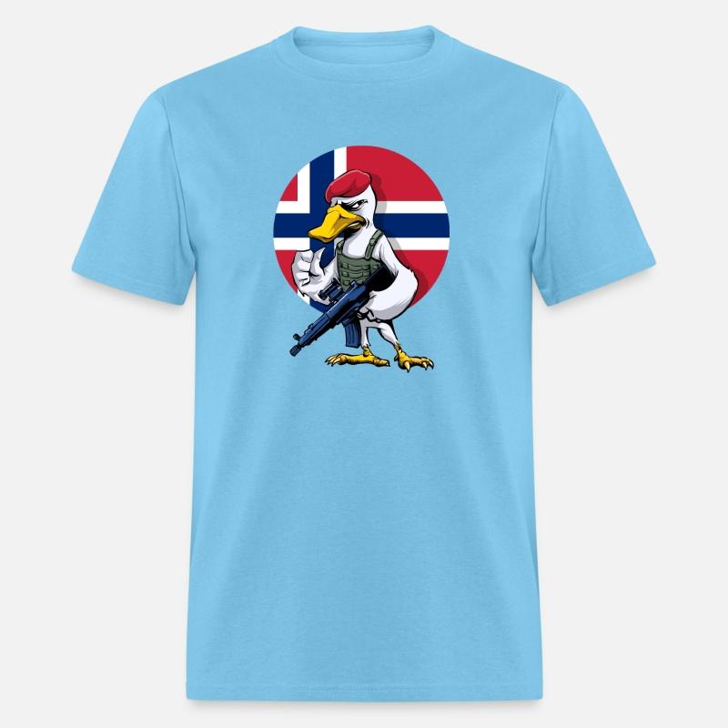 Norway Swan Trooper Cartoon