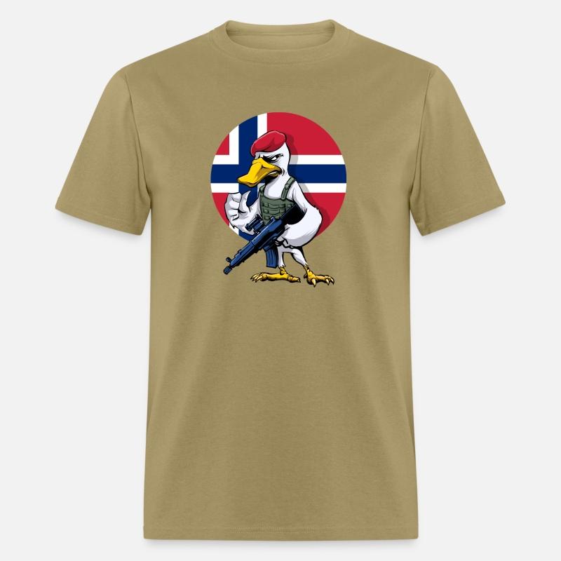 Norway Swan Trooper Cartoon
