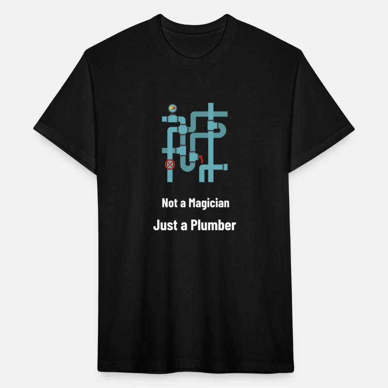 Not a Magician Just a Plumber Funny Drain Plumber