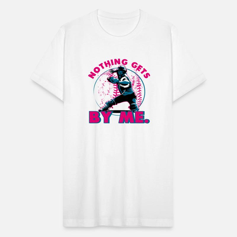 Nothing Gets By Me Softball Catcher