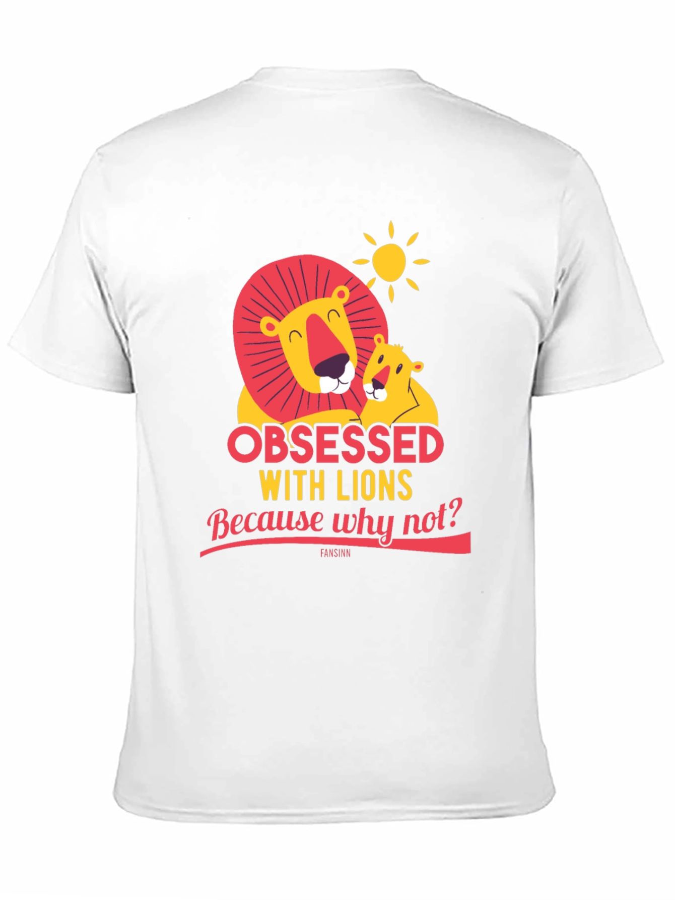 Obsessed With Lions Graphic T-Shirt