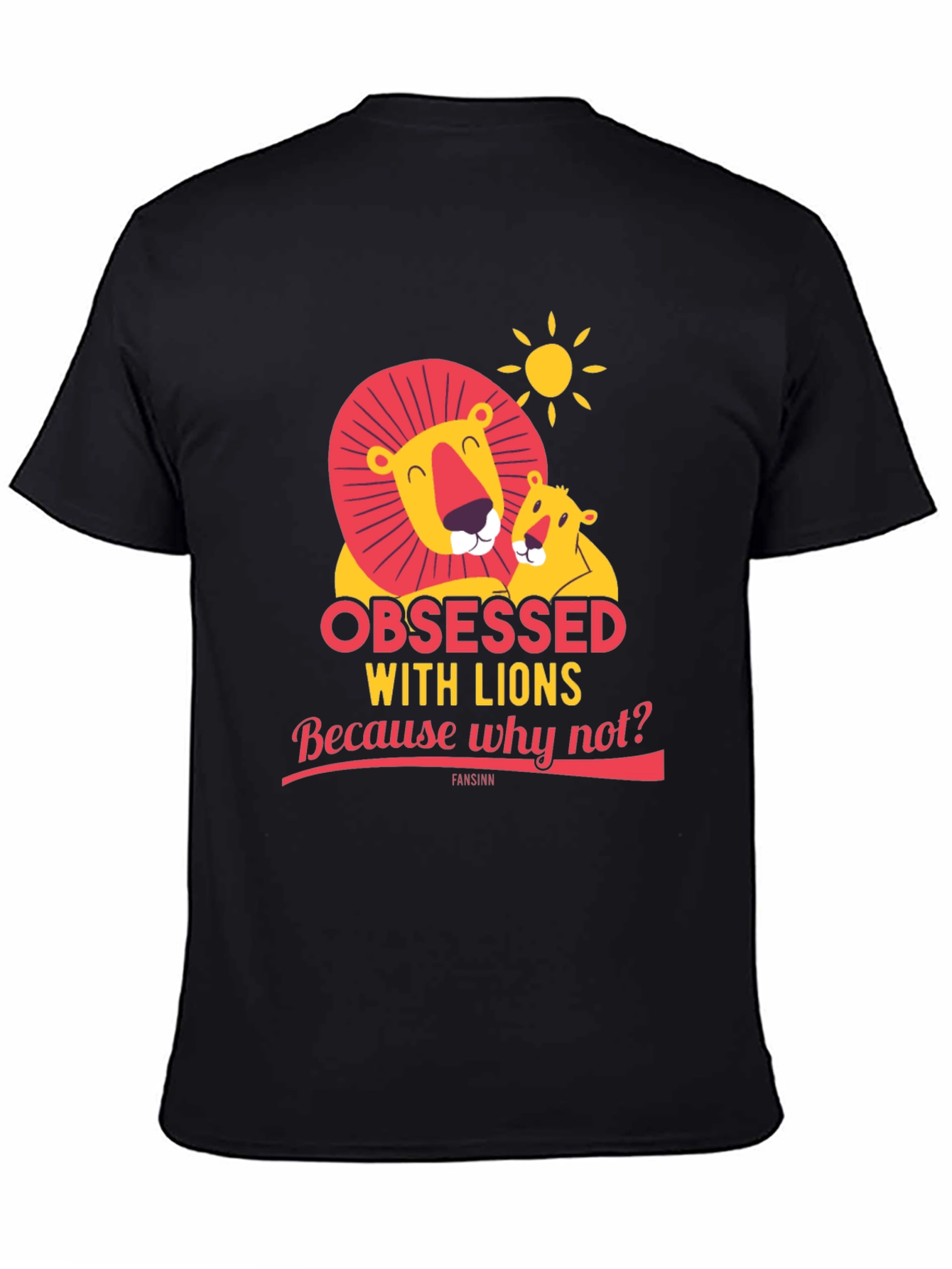 Obsessed With Lions Graphic T-Shirt