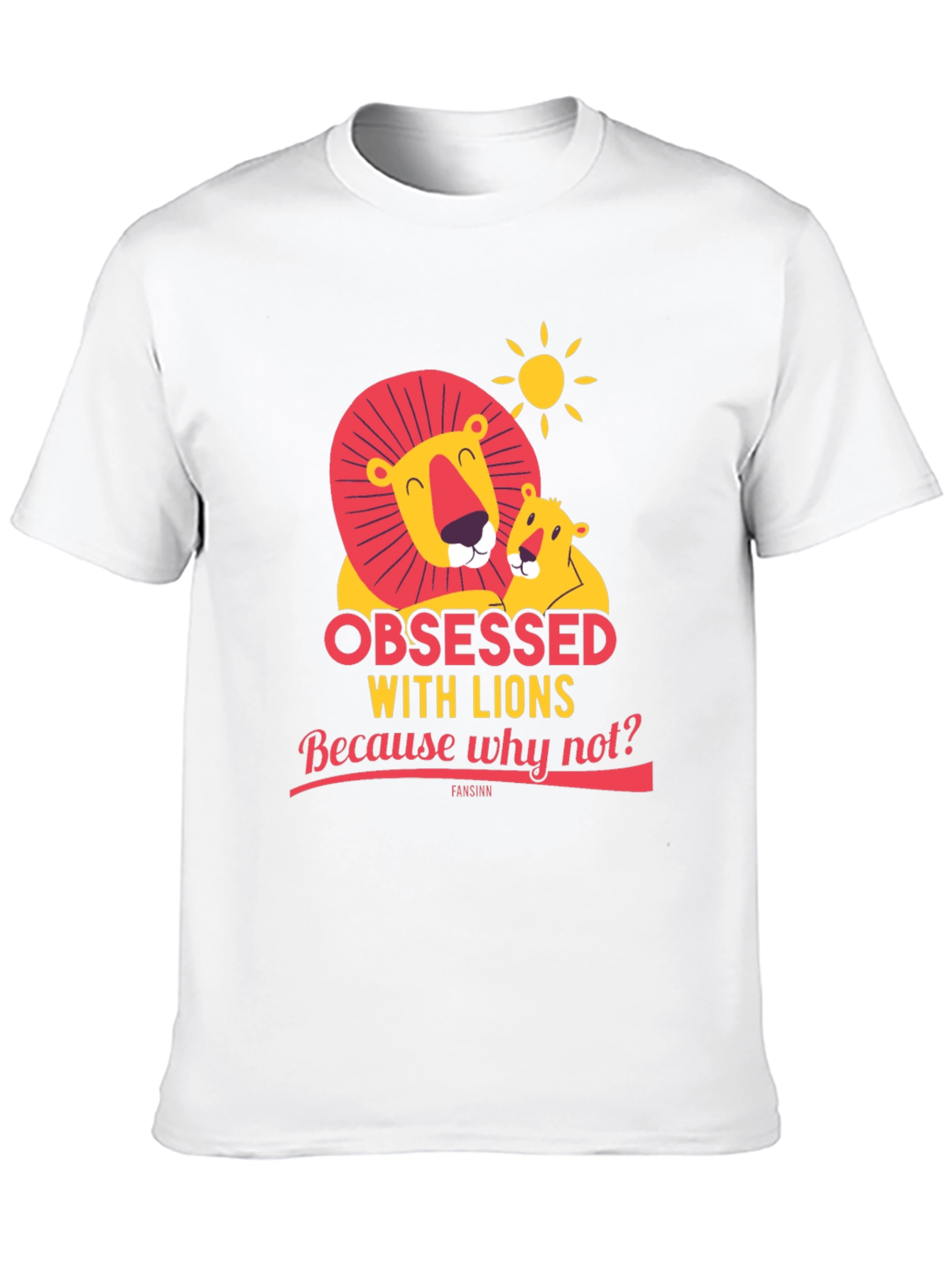 Obsessed With Lions Graphic T-Shirt