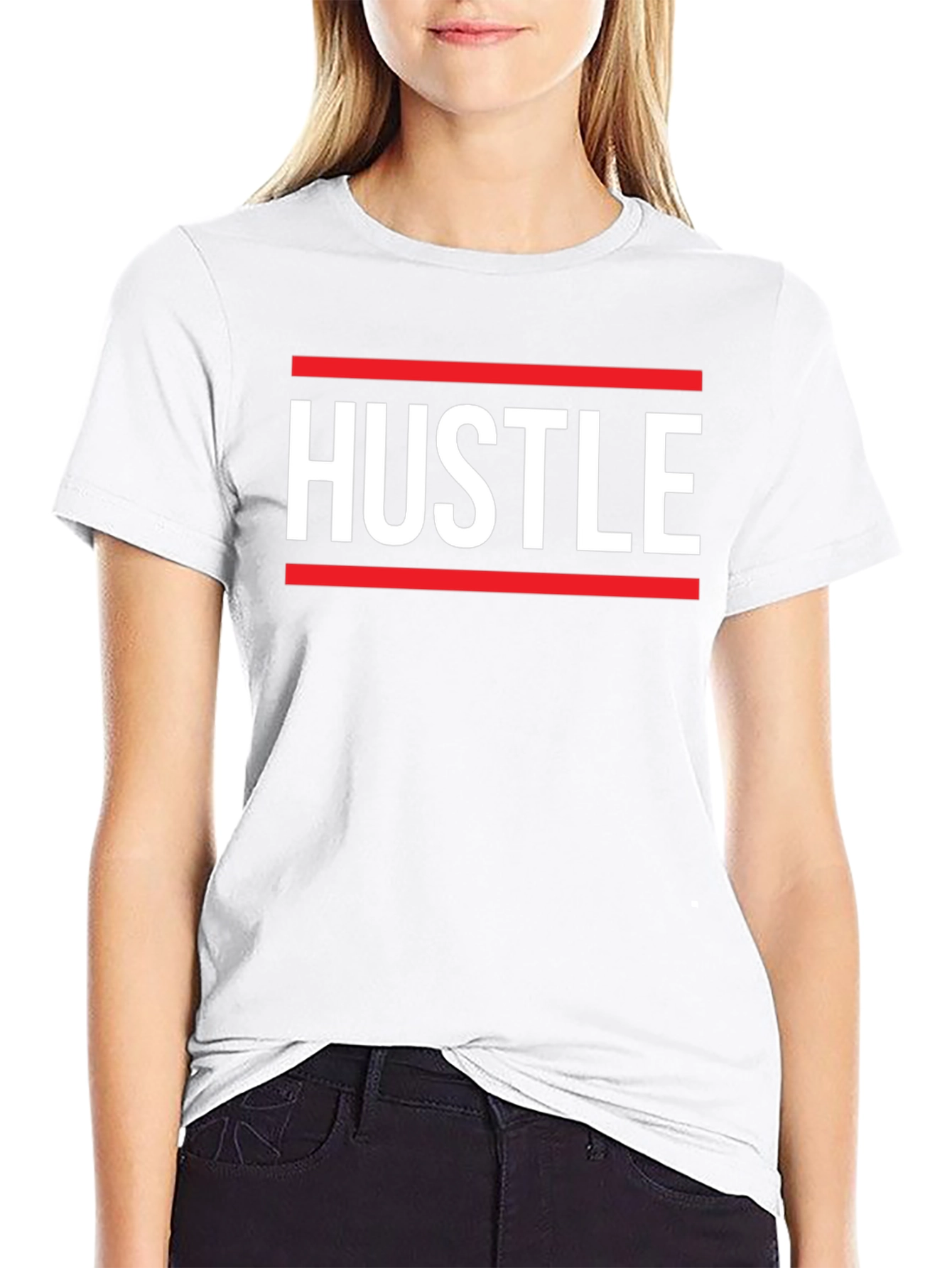 Hustle Graphic Tee - Bold Statement T-Shirt