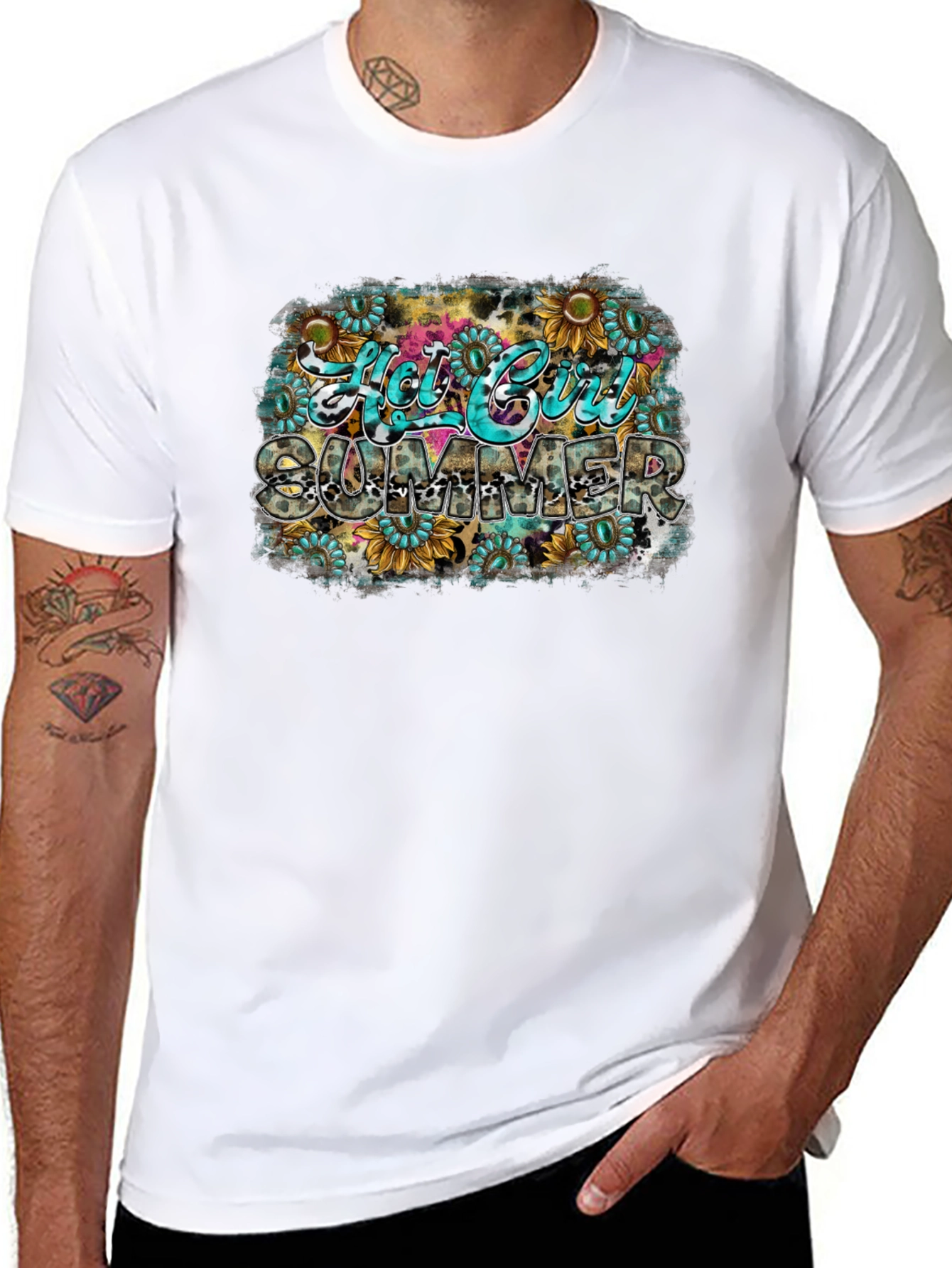 Hot Girl Summer Graphic Print Tee