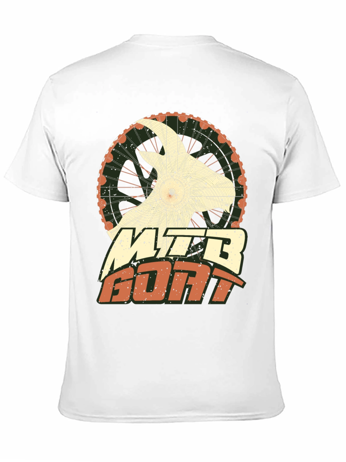 MTB Goat Graphic Tee - Mountain Bike Shirt