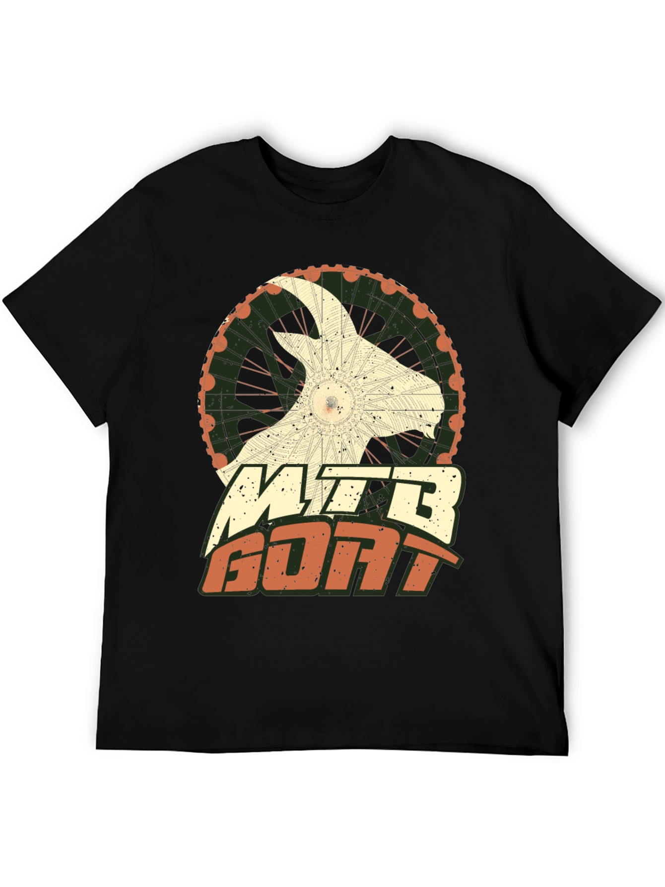MTB Goat Graphic Tee - Mountain Bike Shirt