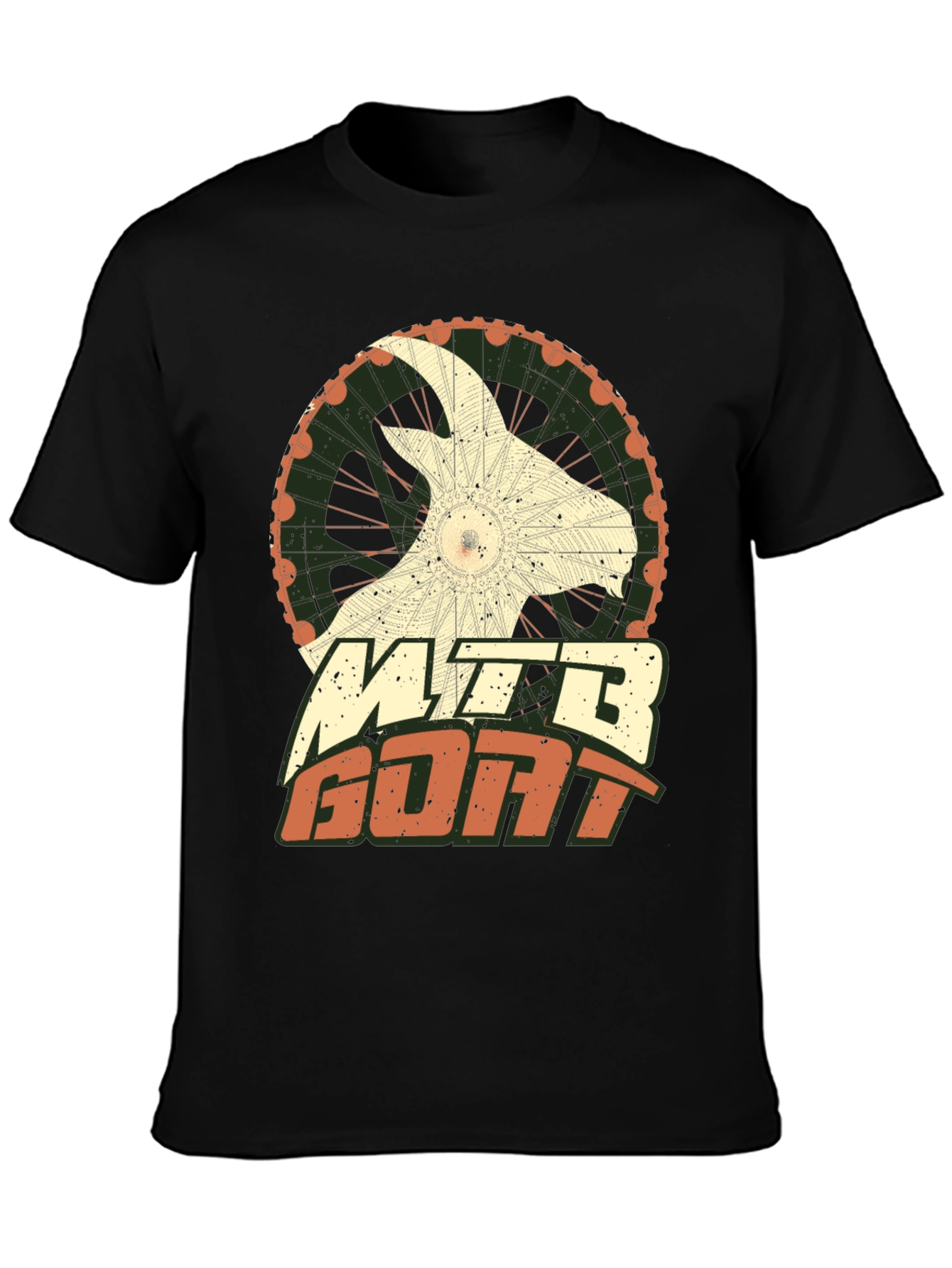 MTB Goat Graphic Tee - Mountain Bike Shirt