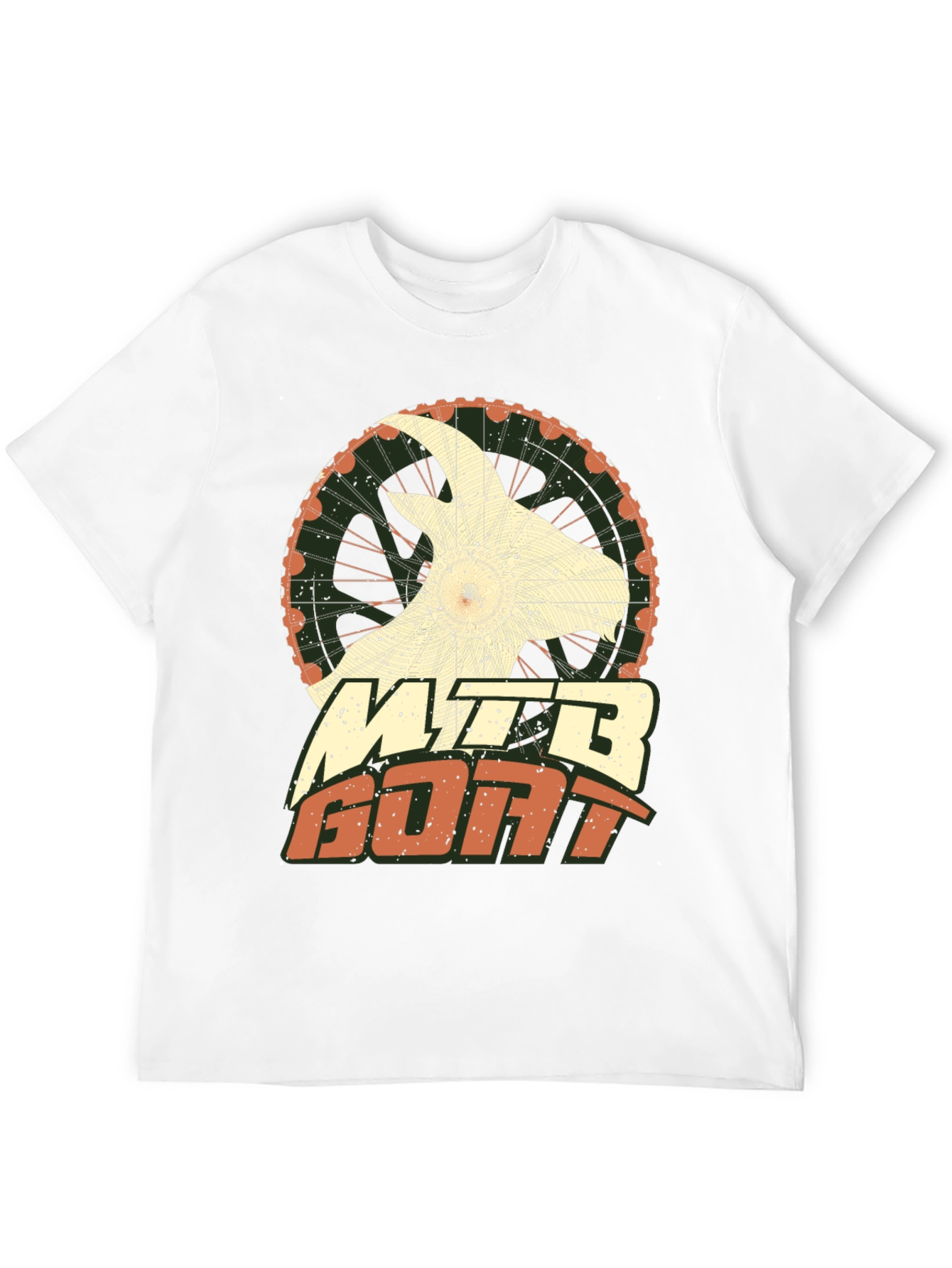 MTB Goat Graphic Tee - Mountain Bike Shirt