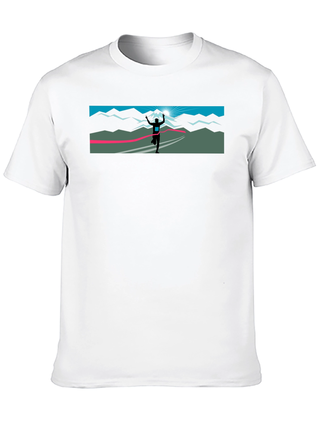 Marathon Winner Black T-Shirt