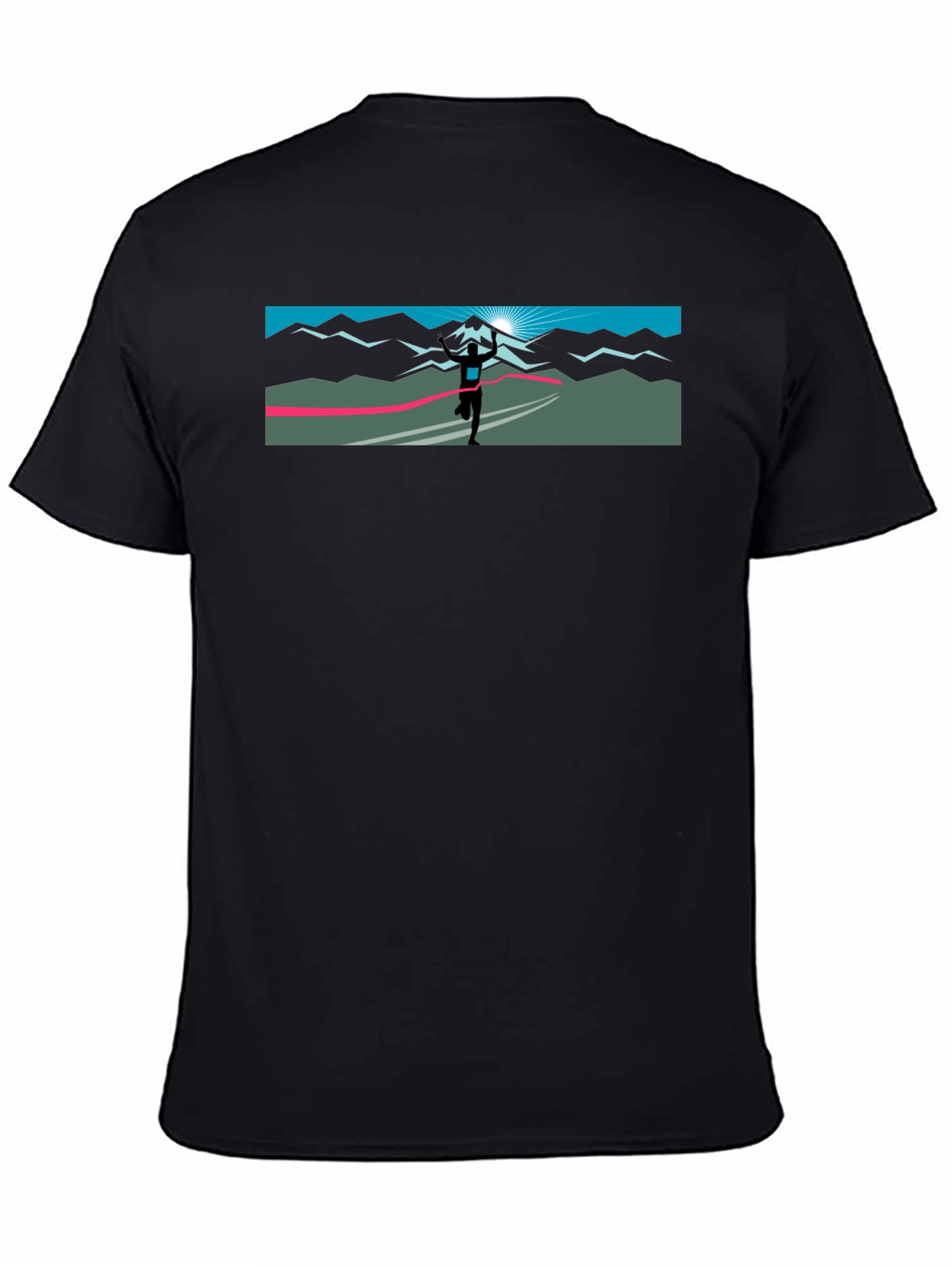 Marathon Winner Black T-Shirt