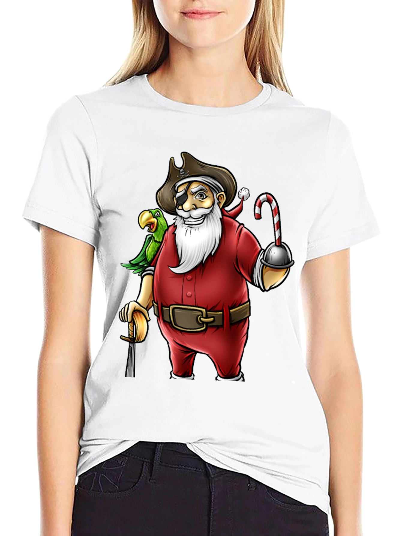 Pirate Santa T-Shirt