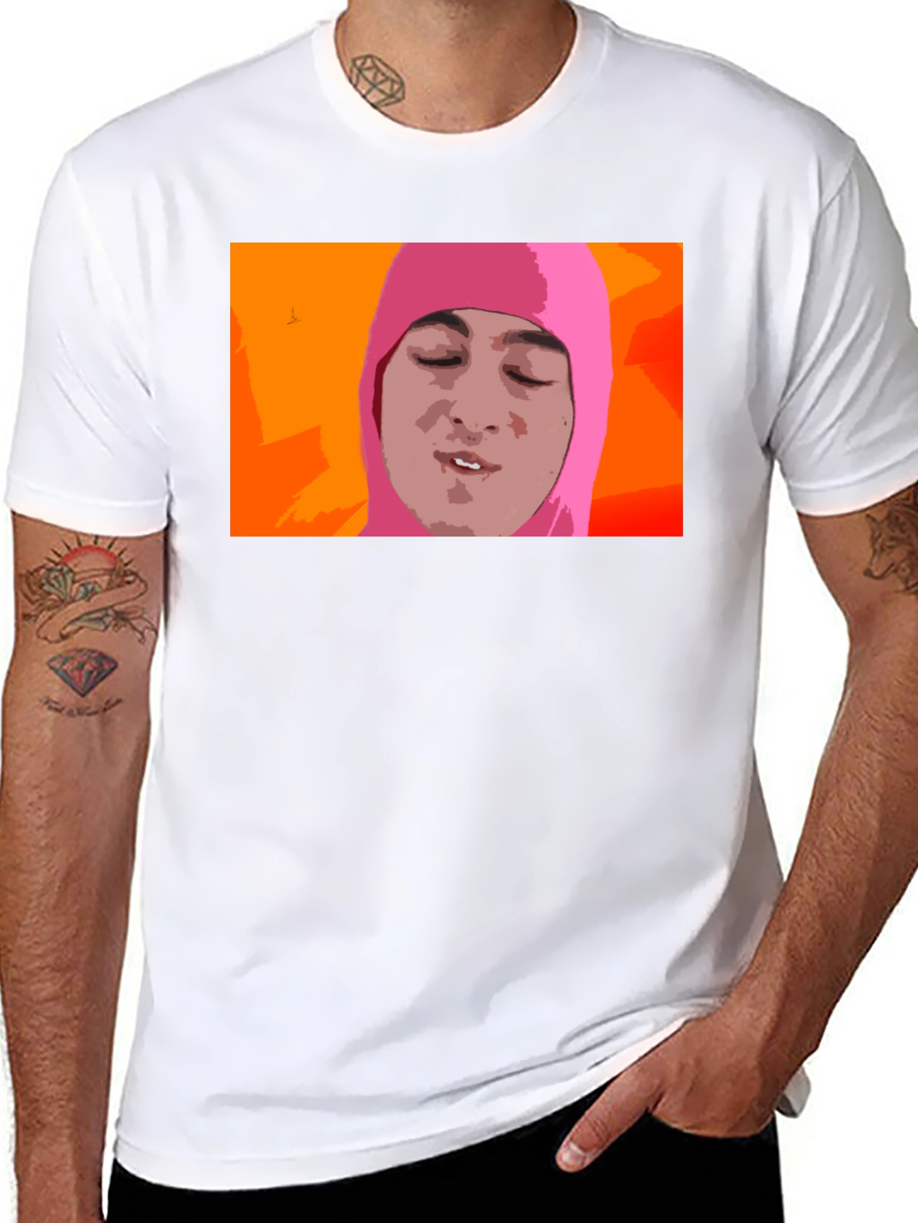 Filthy Frank Pink Guy Graphic Tee