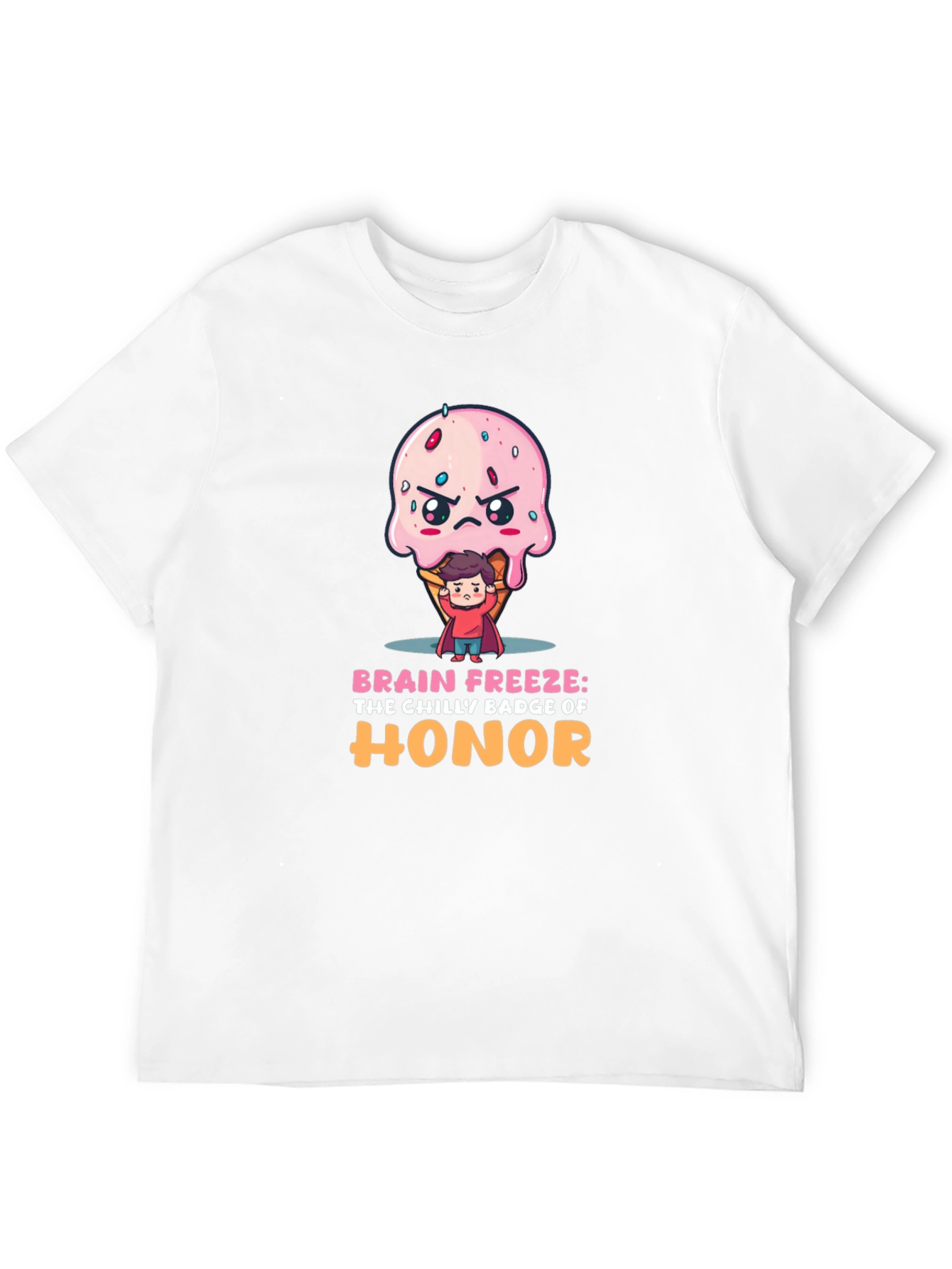 Brain Freeze Honor Badge T-Shirt