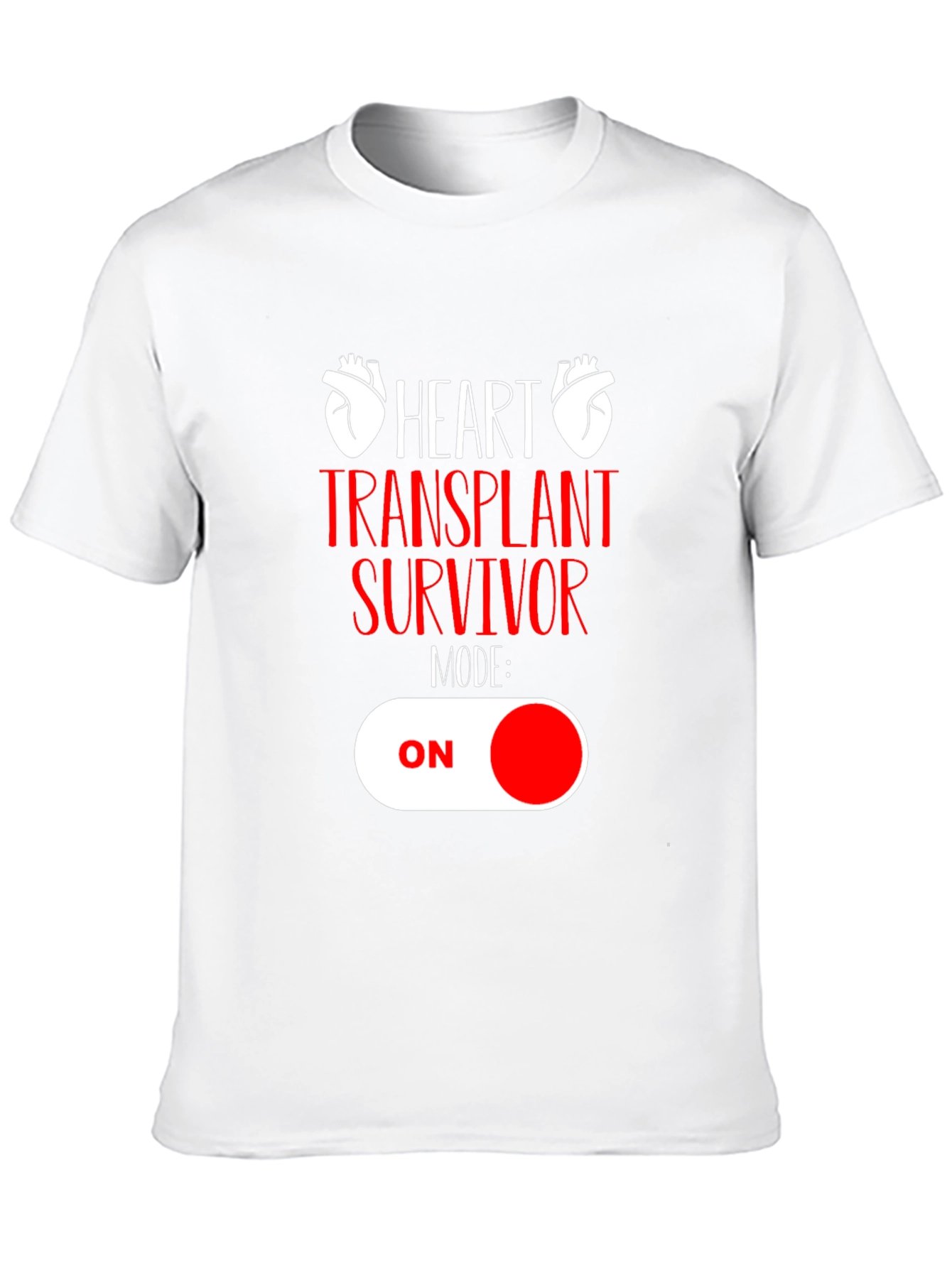 Heart Transplant Survivor Mode ON Graphic Tee