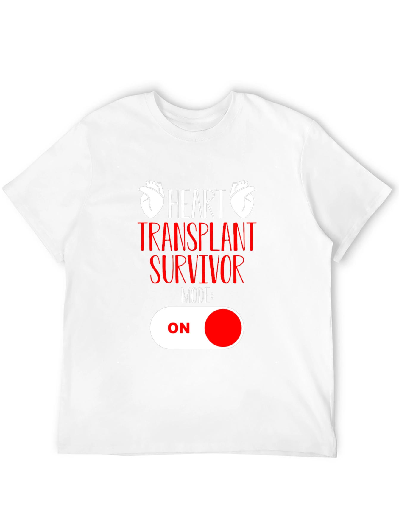Heart Transplant Survivor Mode ON Graphic Tee