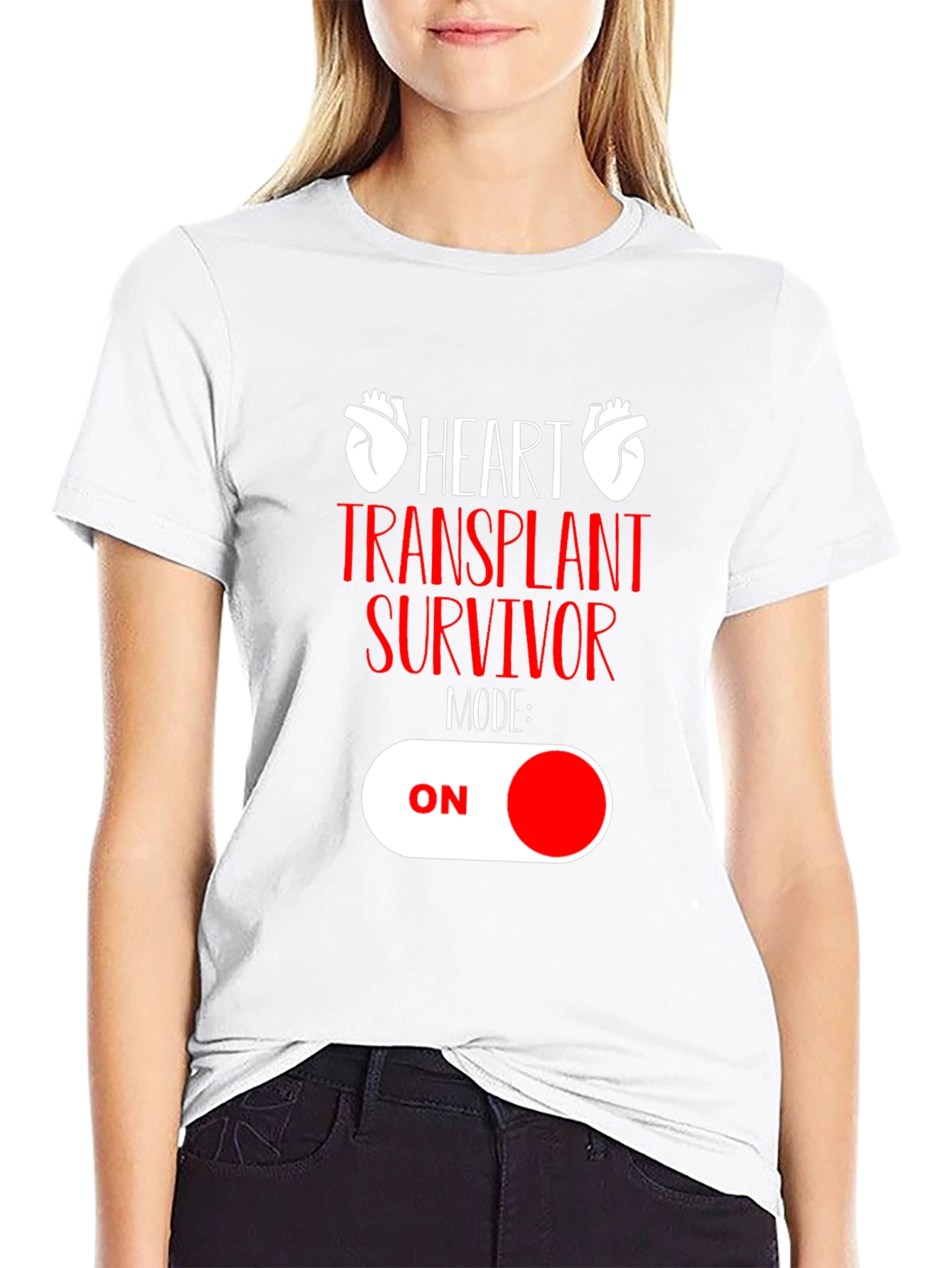 Heart Transplant Survivor Mode ON Graphic Tee