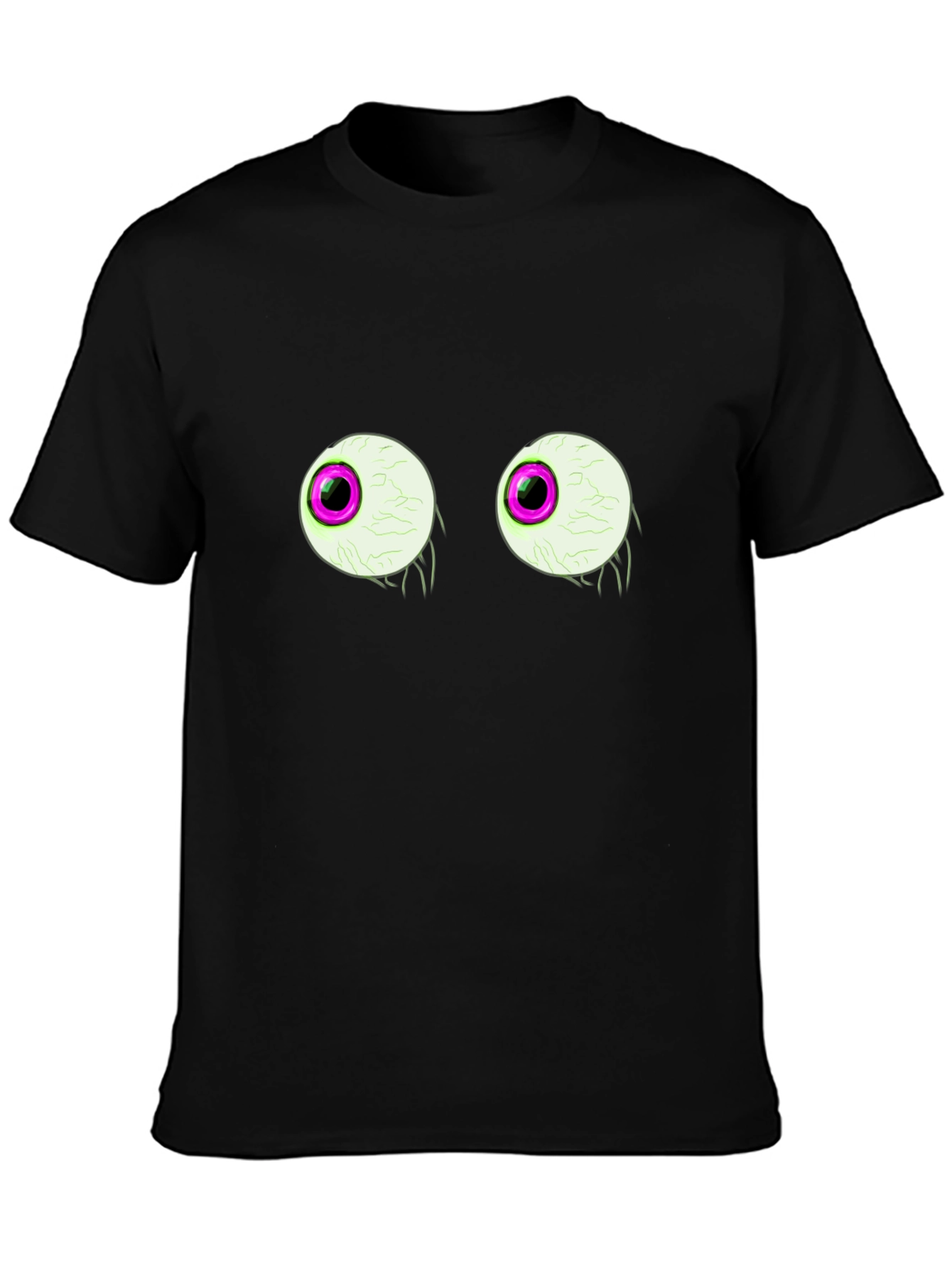 Eye See You Black Graphic Tee