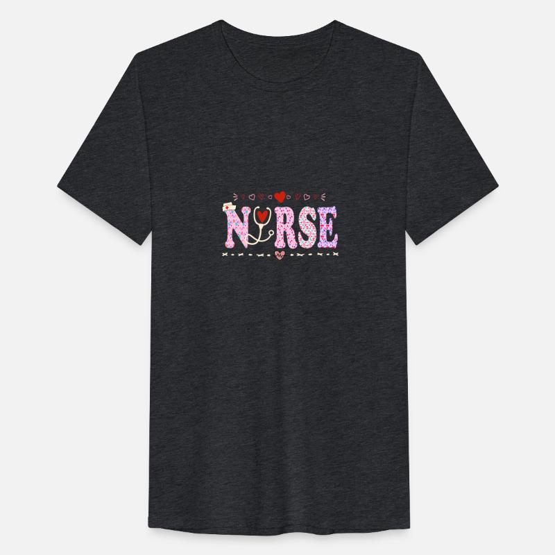 Nurses Women Valentine Hearts Stethoscope
