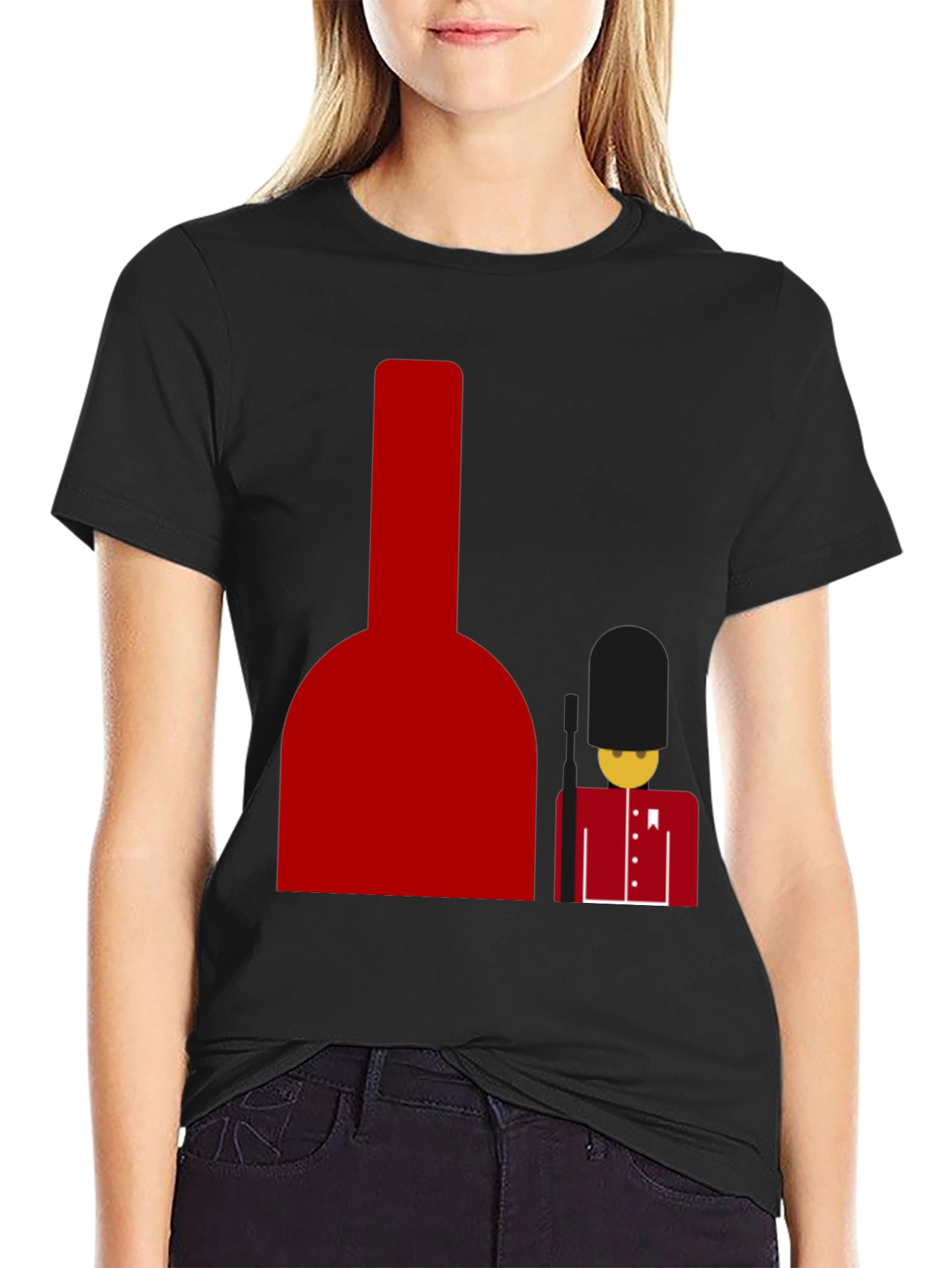 London Guard Graphic Tee - Bold Black T-Shirt