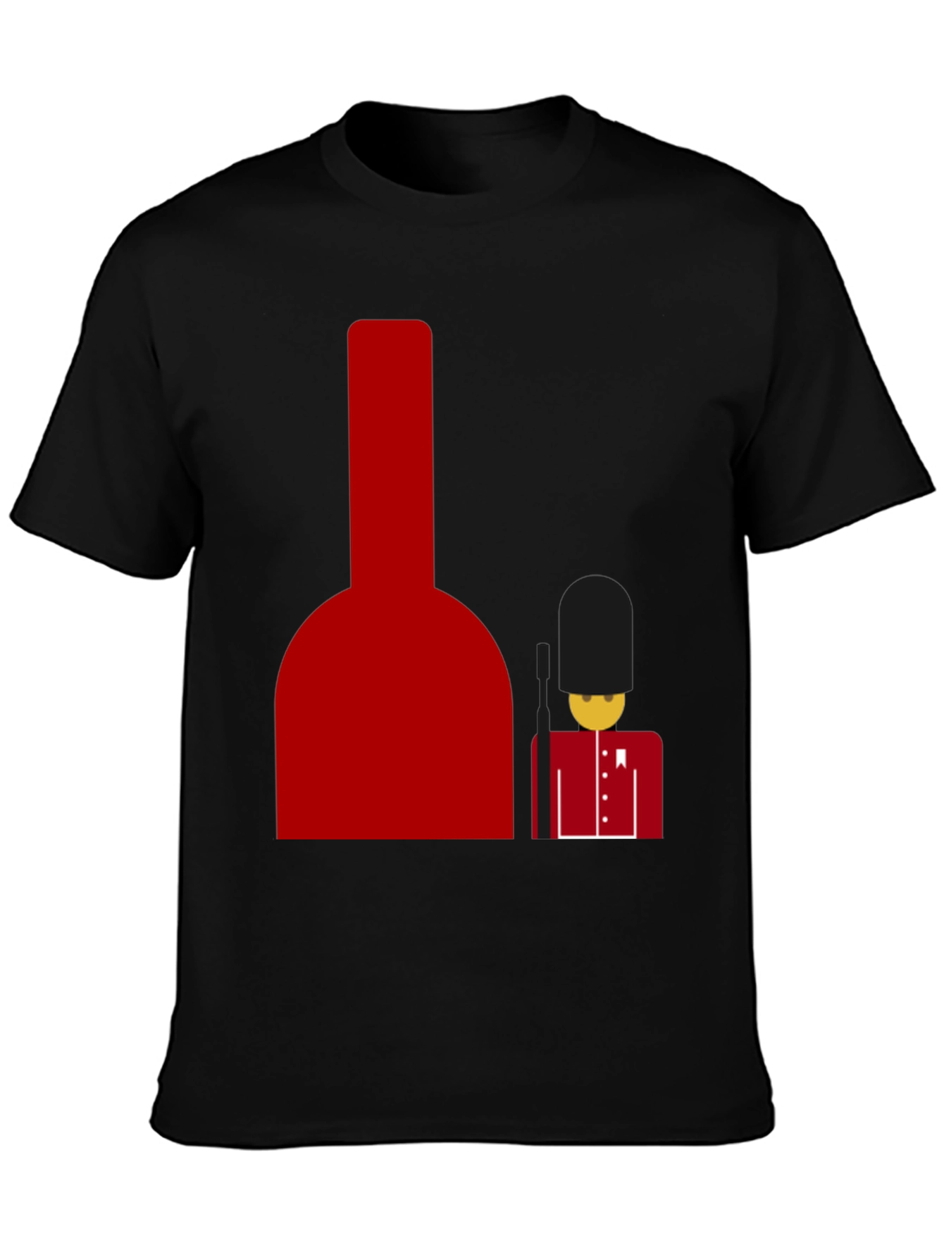 London Guard Graphic Tee - Bold Black T-Shirt
