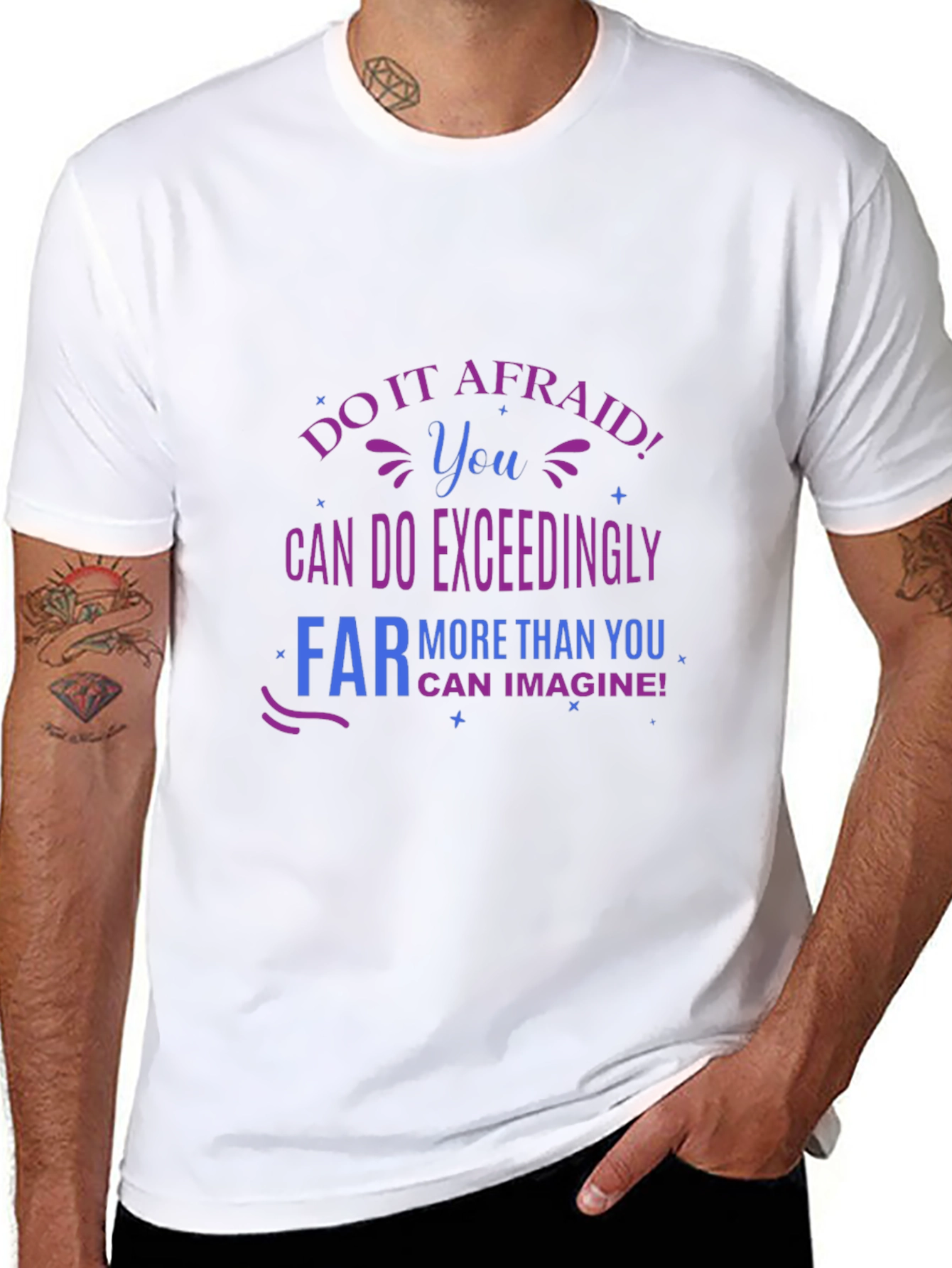 Do It Afraid! Graphic T-Shirt