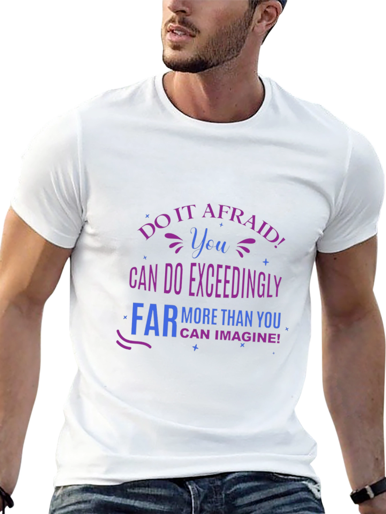 Do It Afraid! Graphic T-Shirt