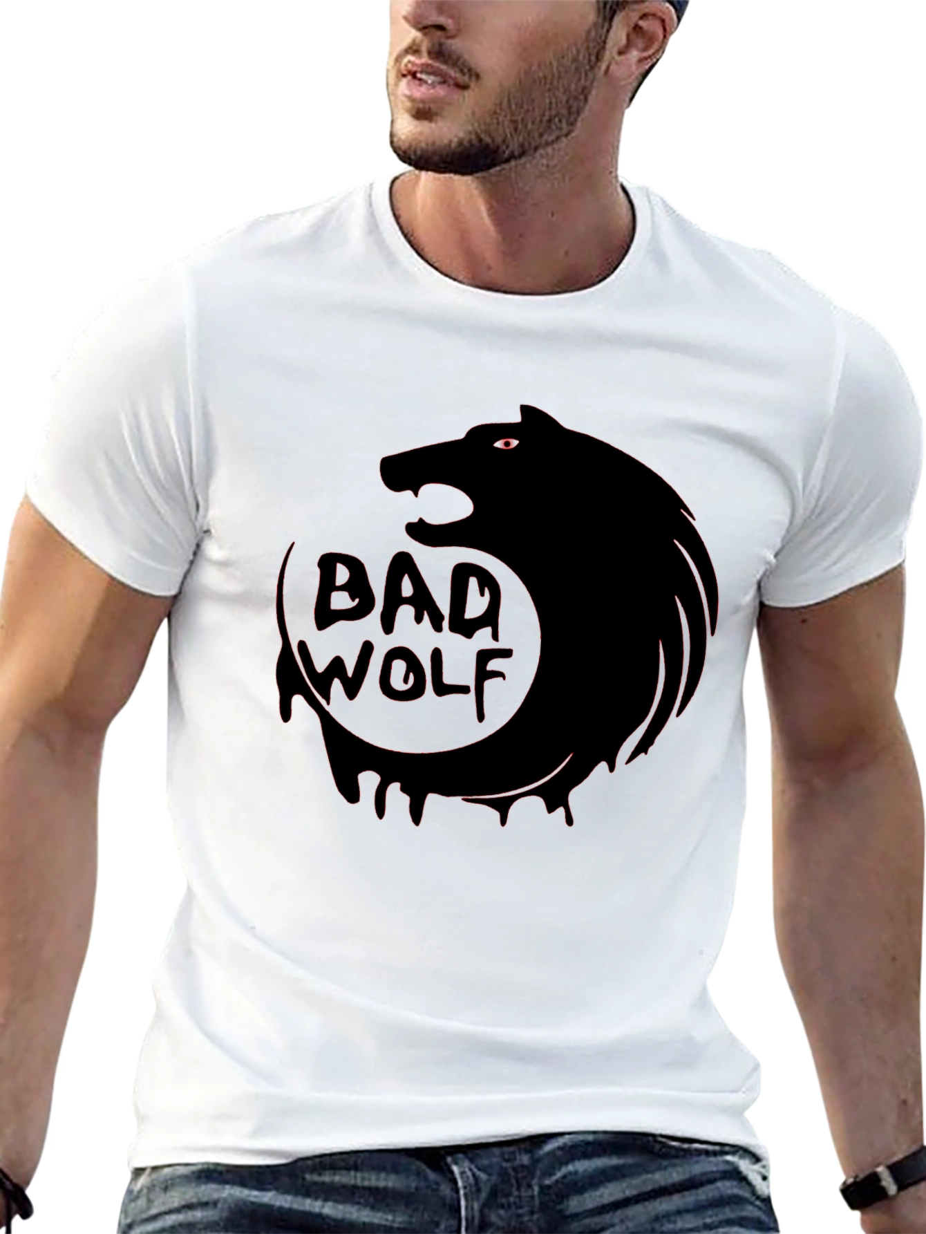 Bad Wolf Graphic Tee - Black T-Shirt