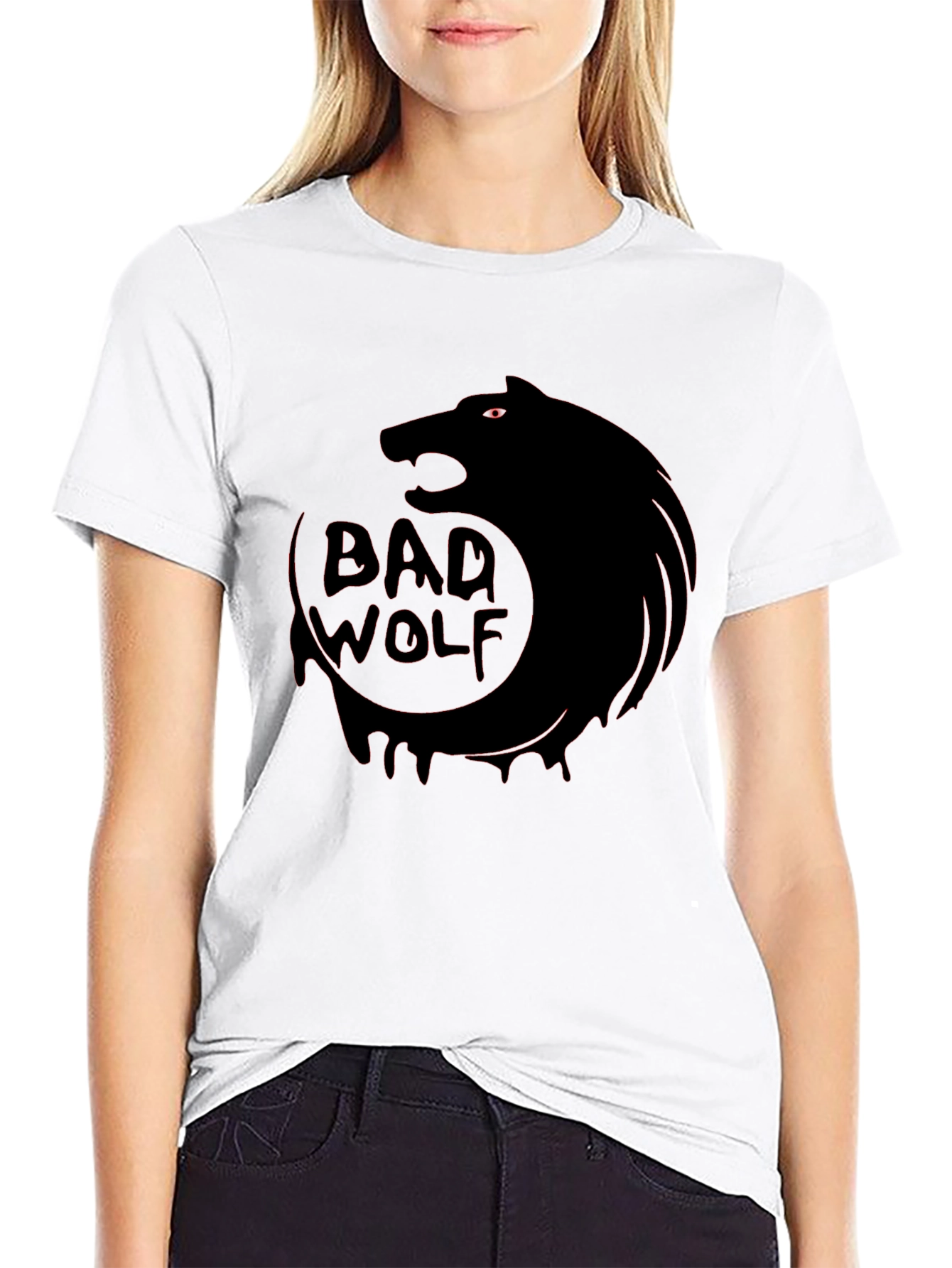 Bad Wolf Graphic Tee - Black T-Shirt