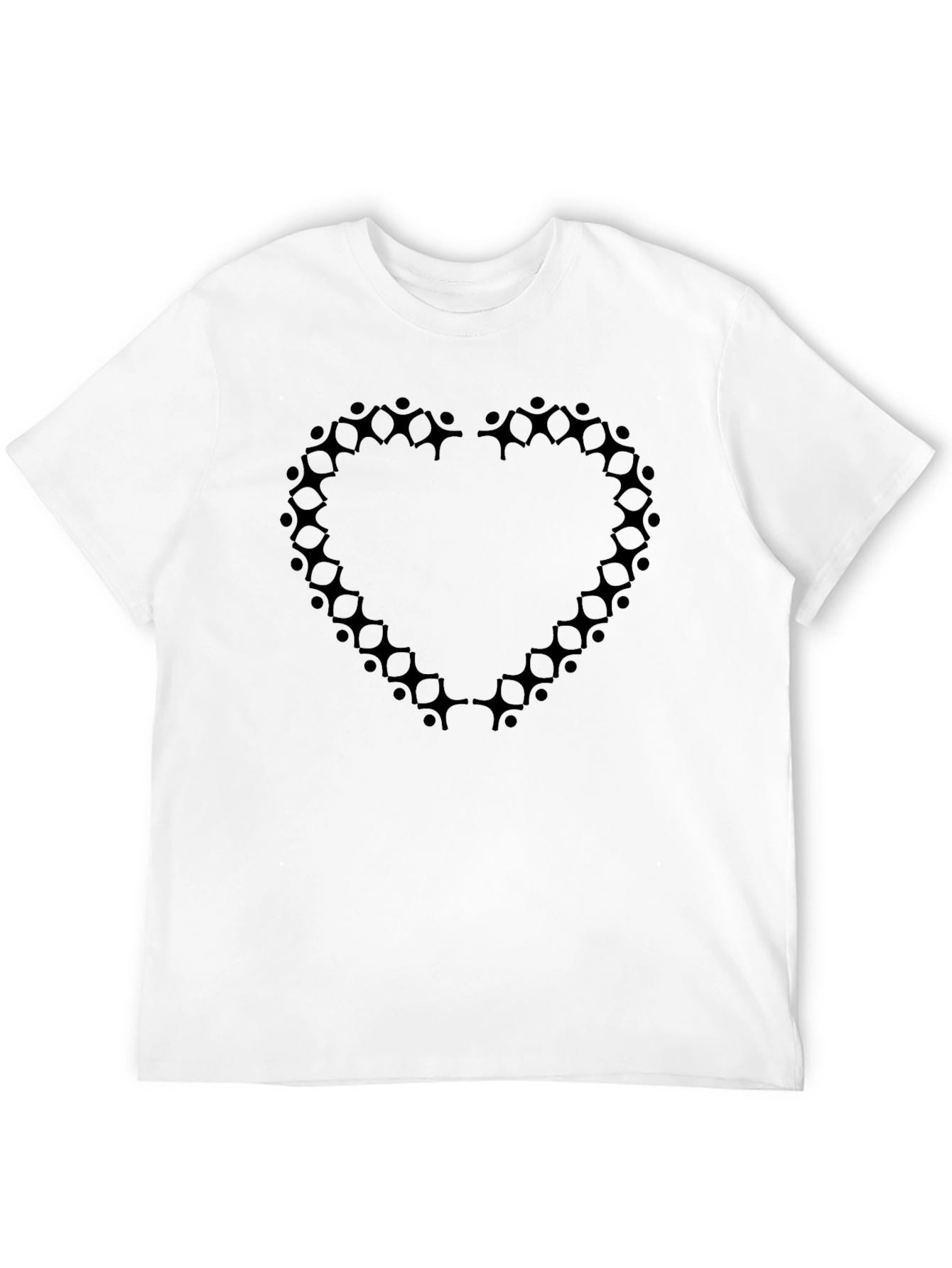 Heart of Humanity Black T-Shirt