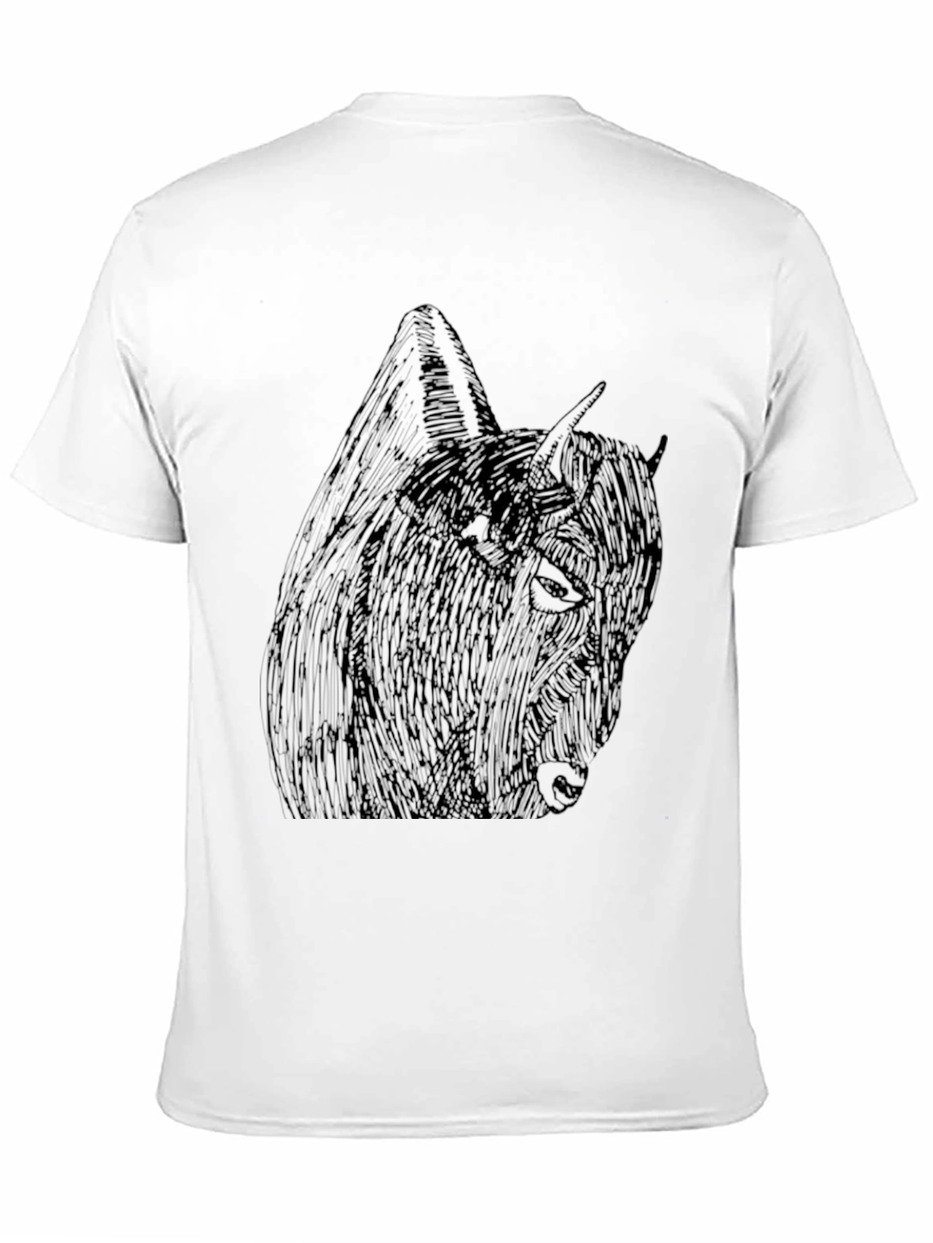 Black Buffalo Graphic T-Shirt - Unisex Style