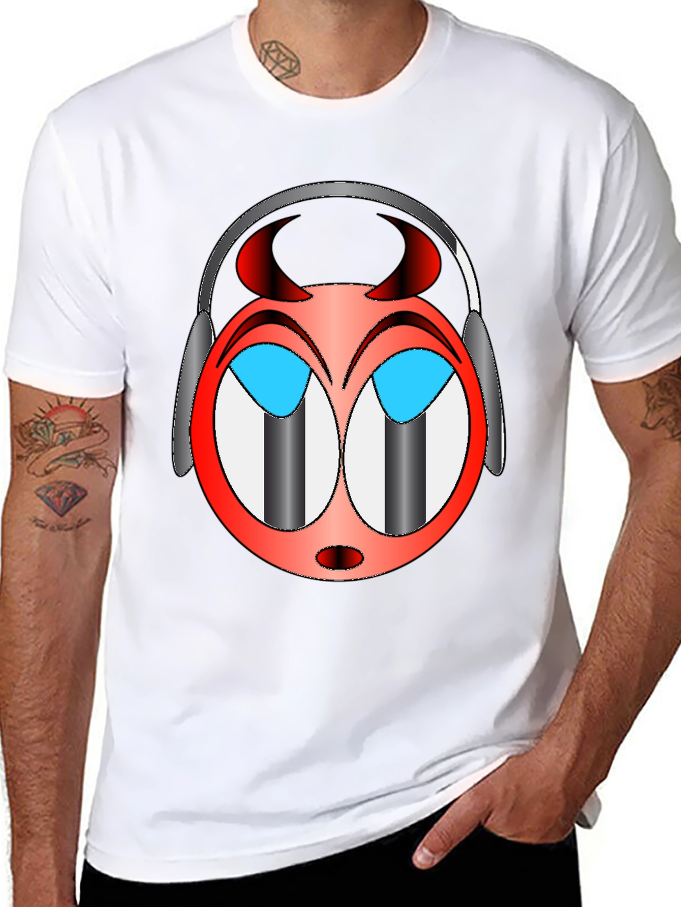 Devil Headphone T-Shirt
