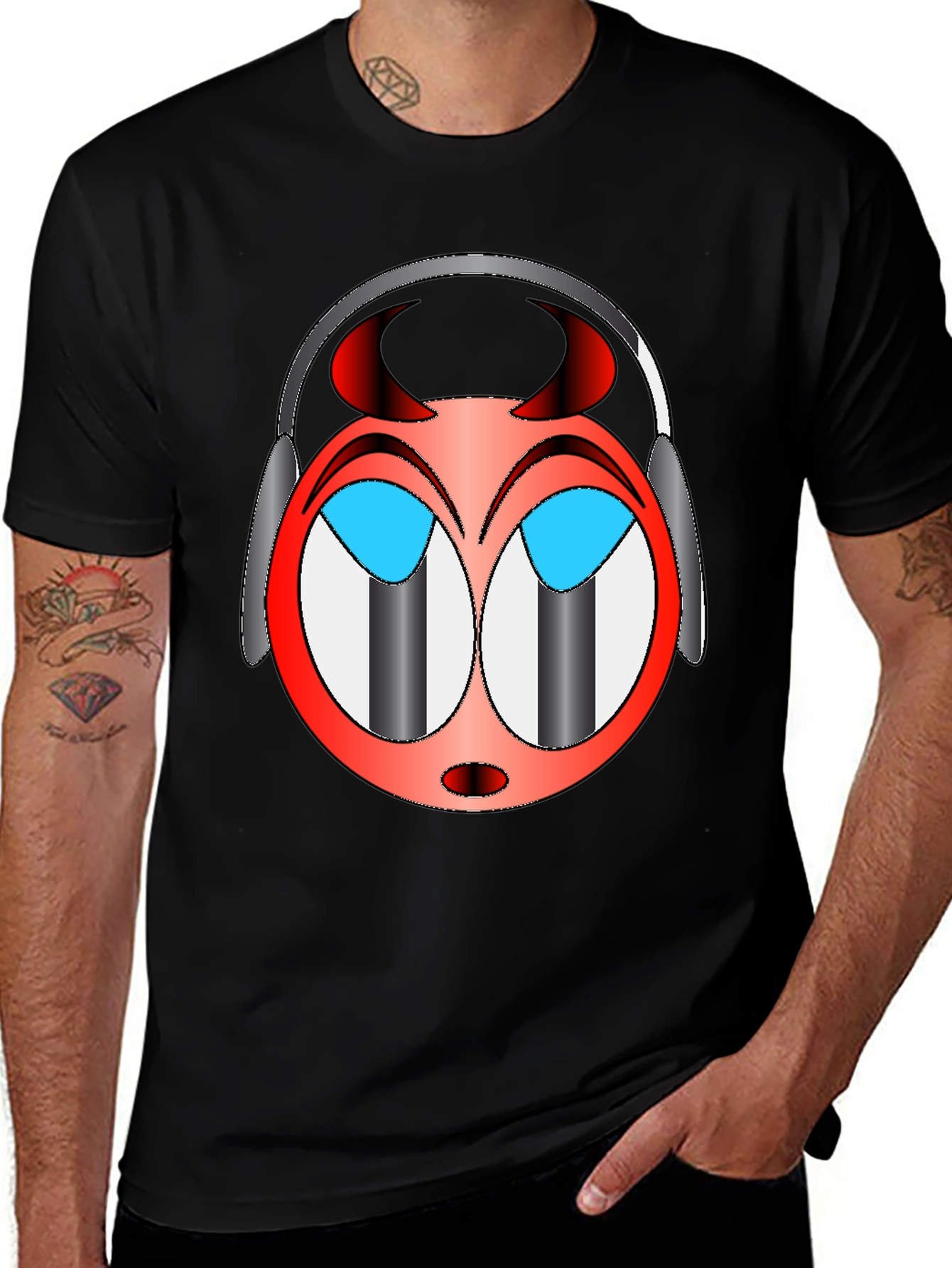 Devil Headphone T-Shirt