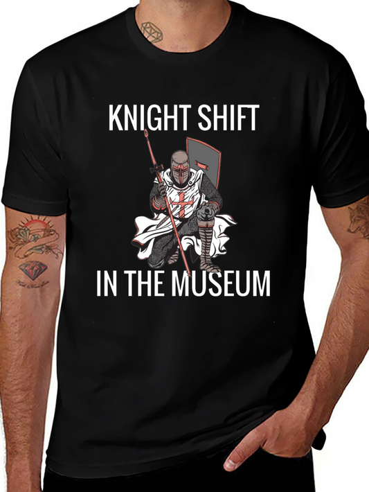 Knight Shift Museum Black T-Shirt