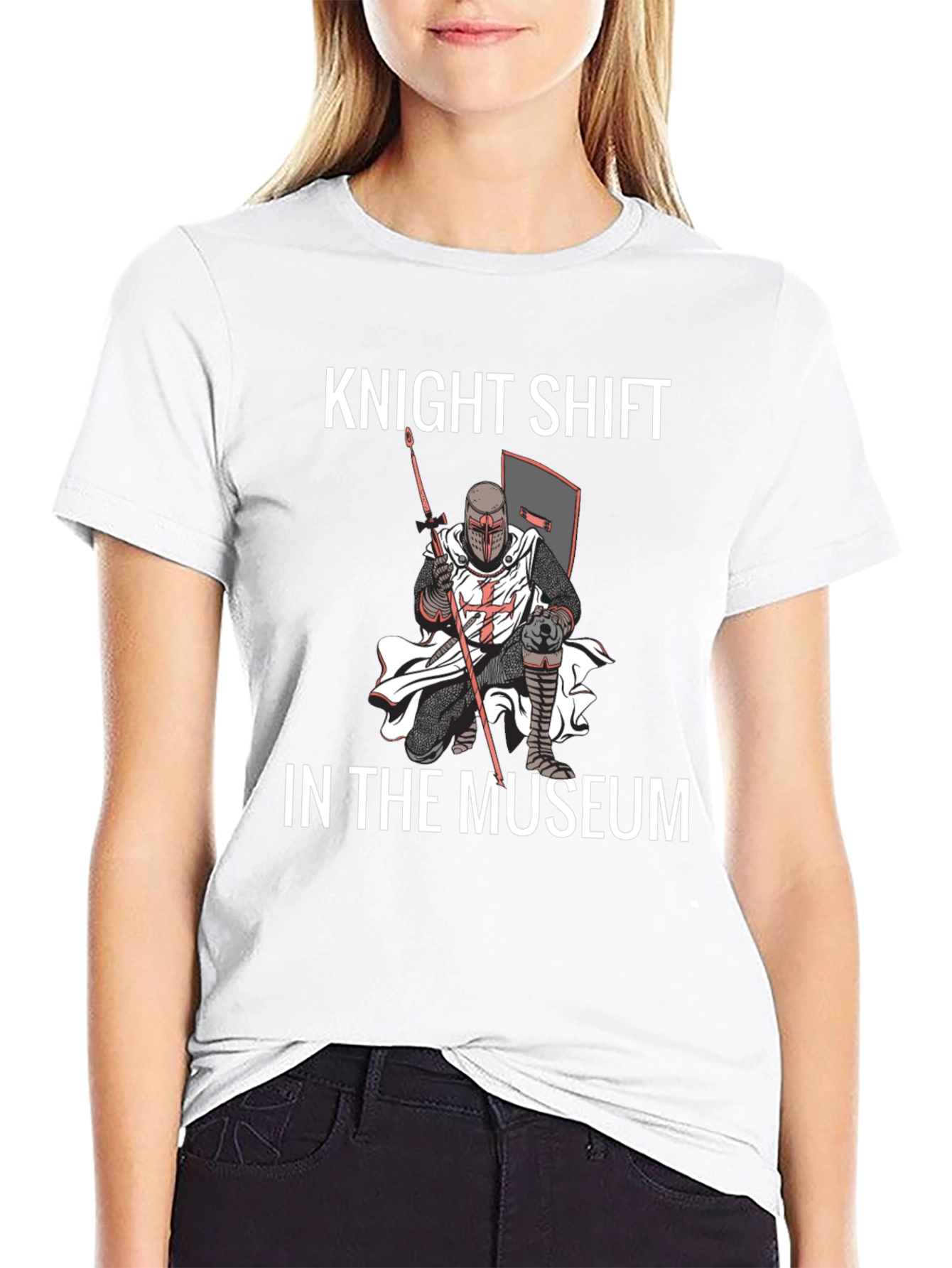 Knight Shift Museum Black T-Shirt