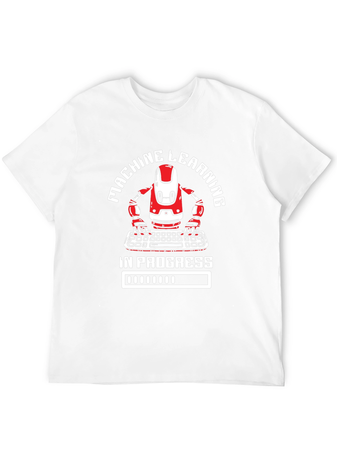 Machine Learning in Progress Black T-Shirt