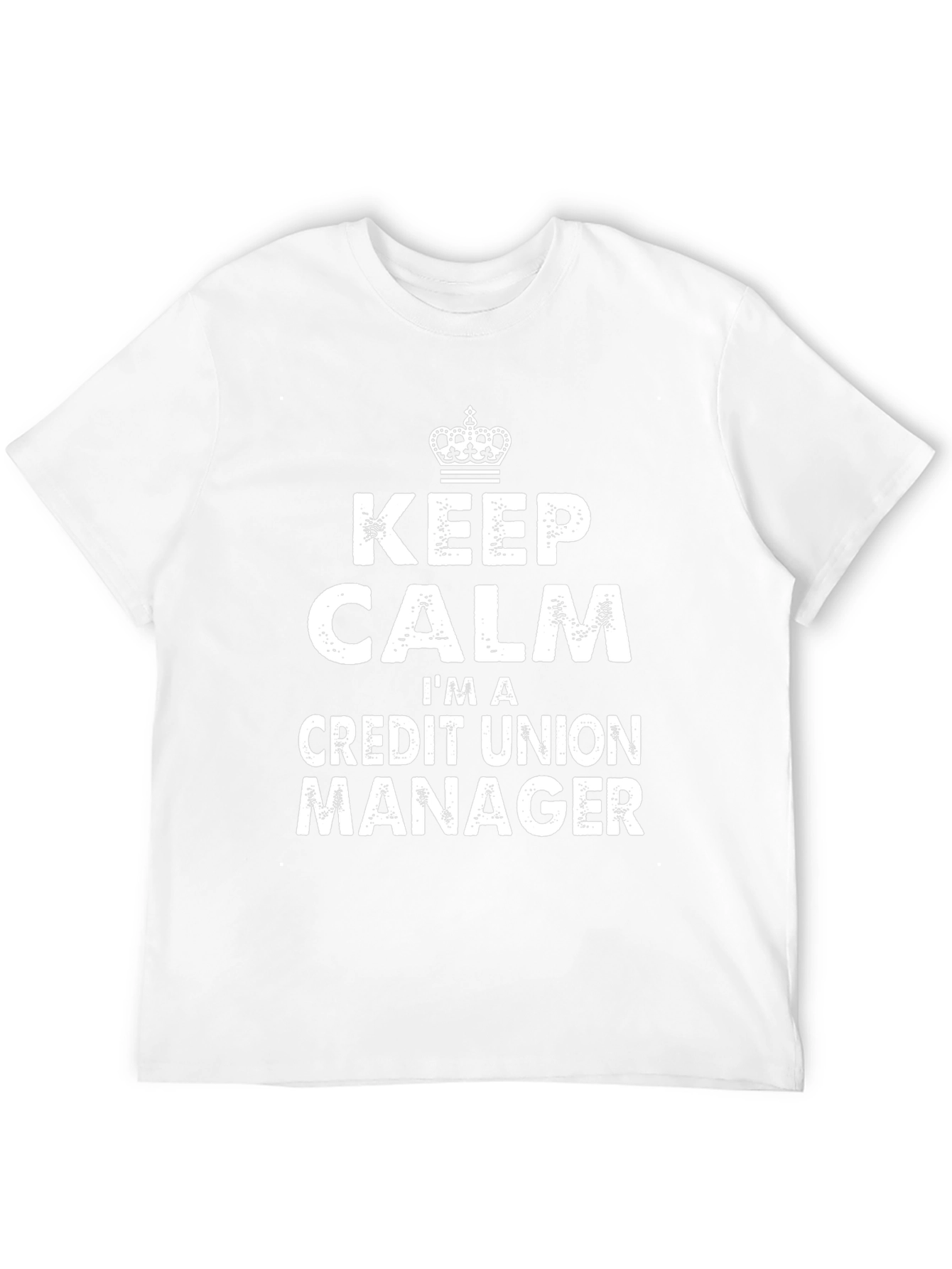 Keep Calm Credit Union Manager Tee