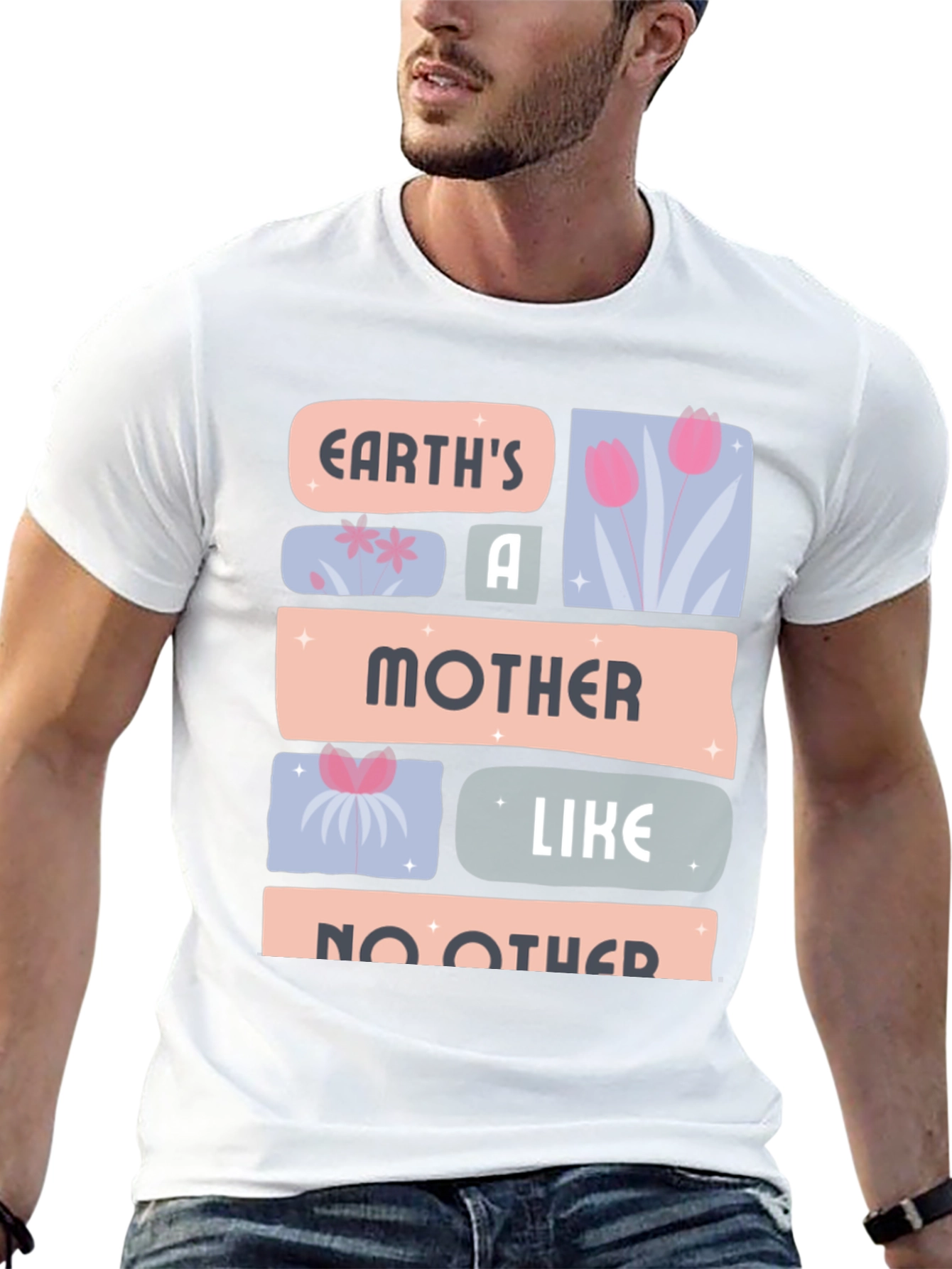 Earths Mother Black Graphic Tee
