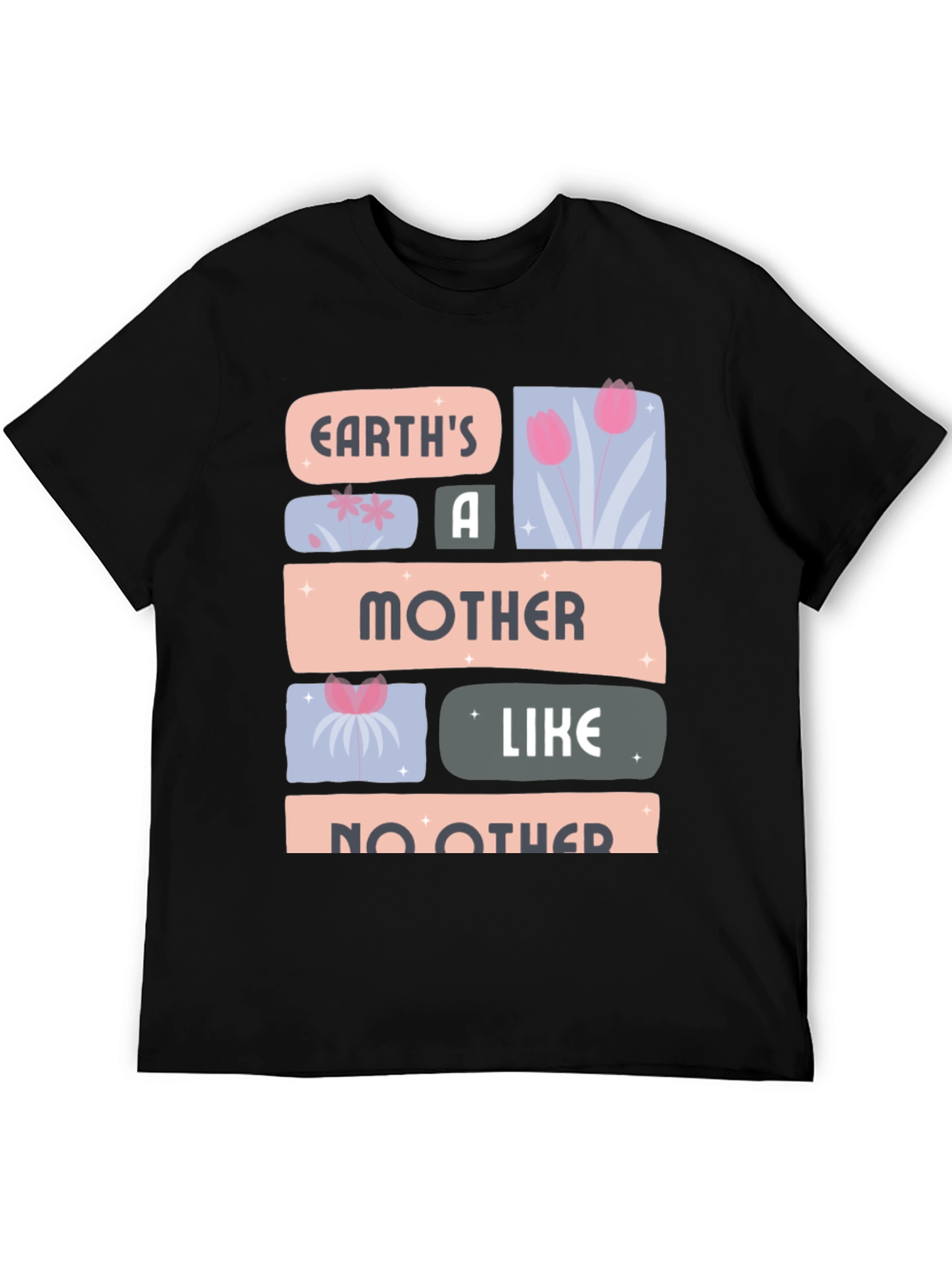 Earths Mother Black Graphic Tee
